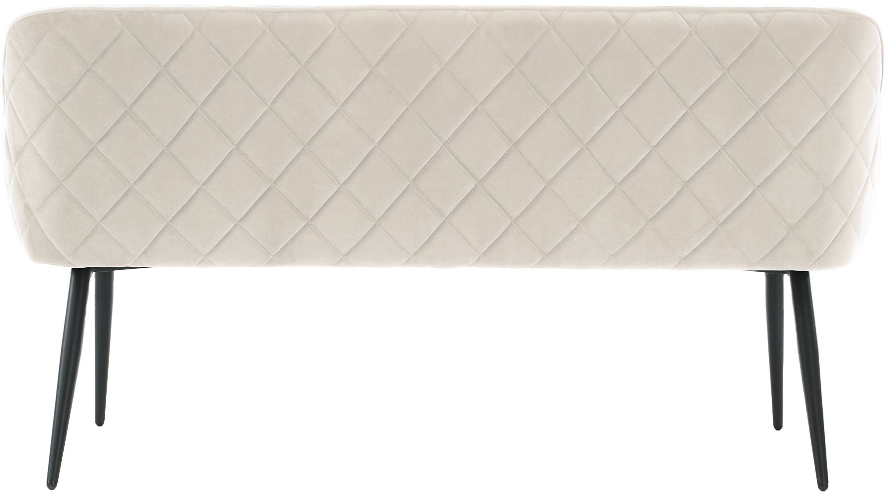 SalesFever Eckbankgruppe, (Set, 6 tlg.), Rückenfläche mit aufwändiger Rautensteppung
