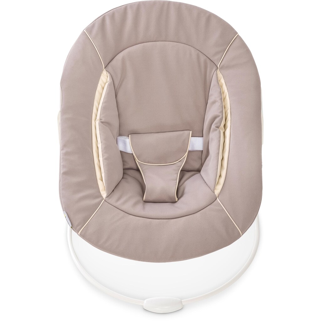 Hauck Hochstuhlaufsatz »Alpha Bouncer 2in1 Wippenaufsatz, Stretch beige« bis, 9 kg