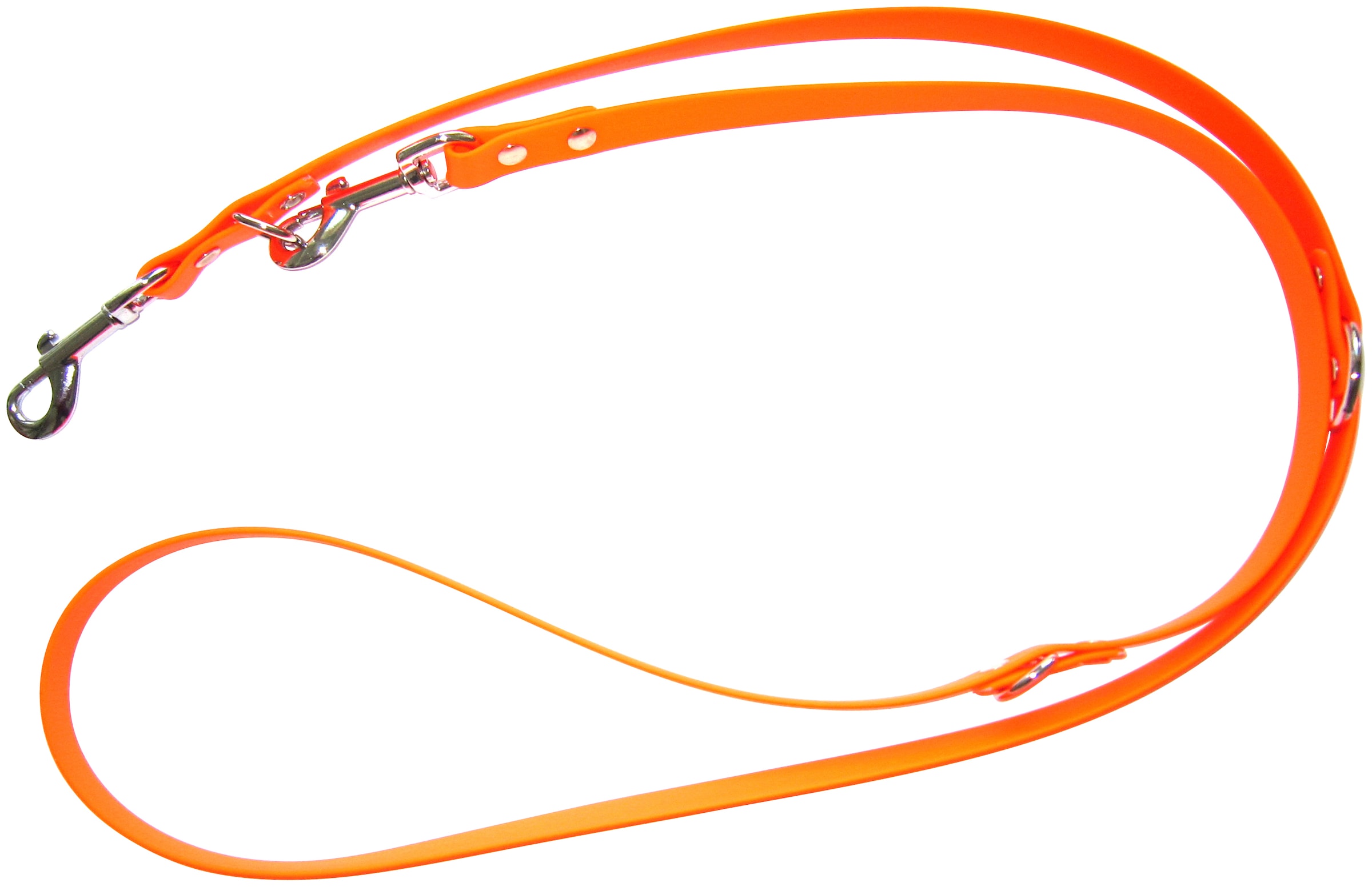 Hundeleine »Biothane«, orange, B: 0,9 cm, versch. Längen