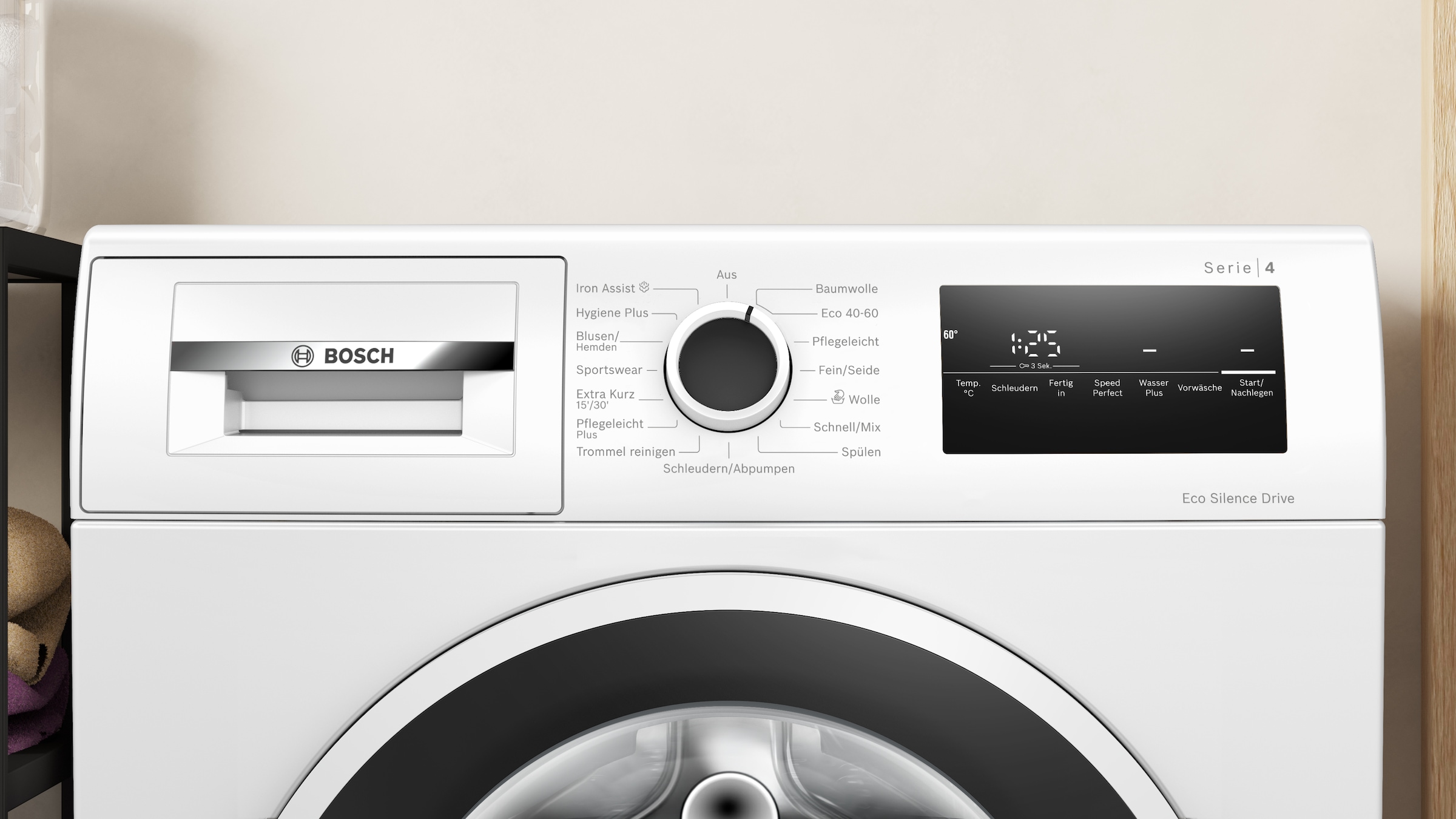 BOSCH Waschmaschine Serie 4 »WAN28226« 9 kg 1400 U/min