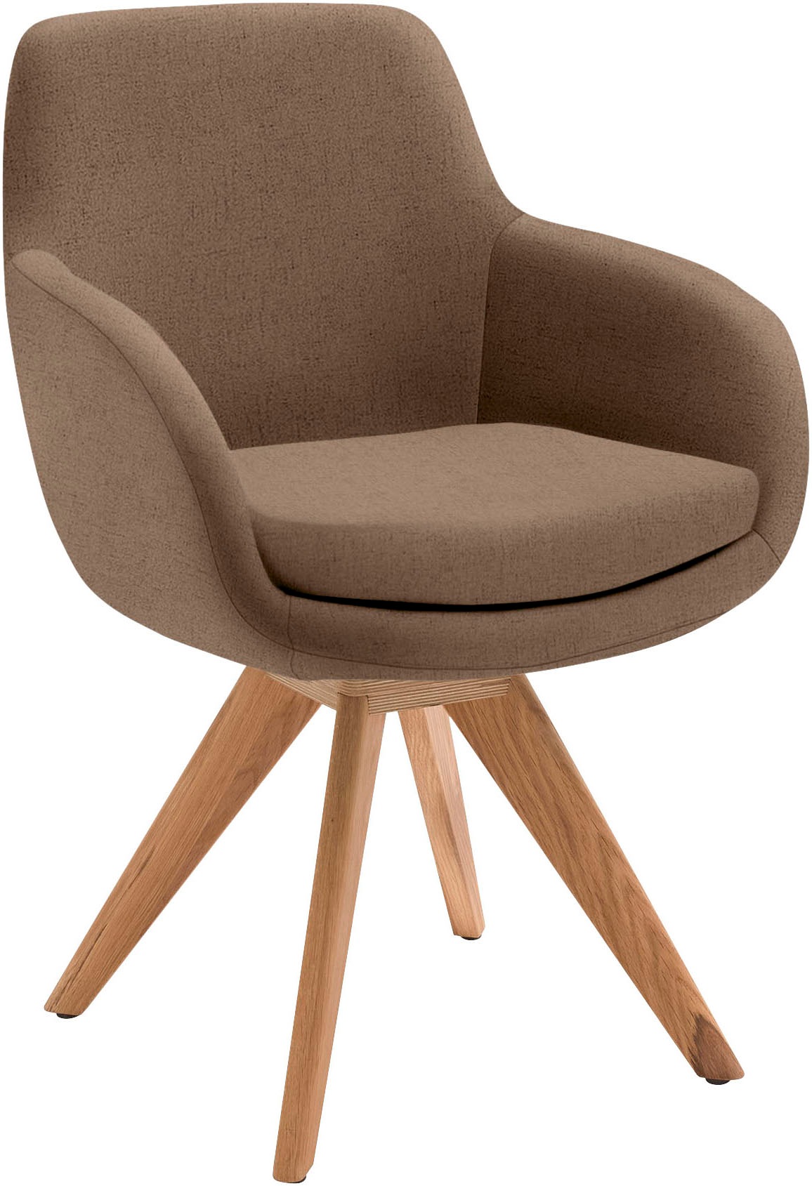 Musterring Esszimmerstuhl »Tavia« (Set) 2 Stk.Stativgestell Wildeiche massi günstig online kaufen