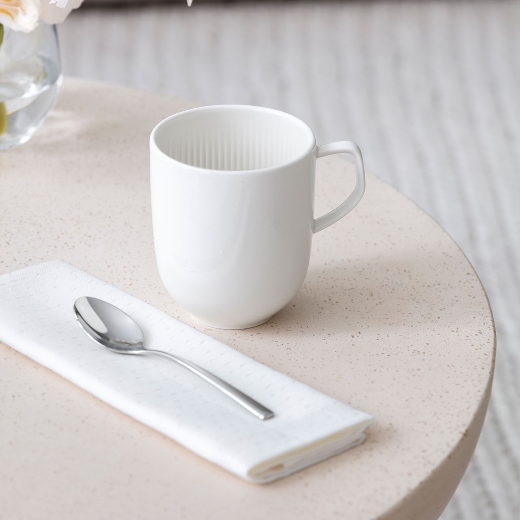 Villeroy & Boch Becher »Kaffeebecher Afina 300 ml 6er Set weiß« günstig online kaufen