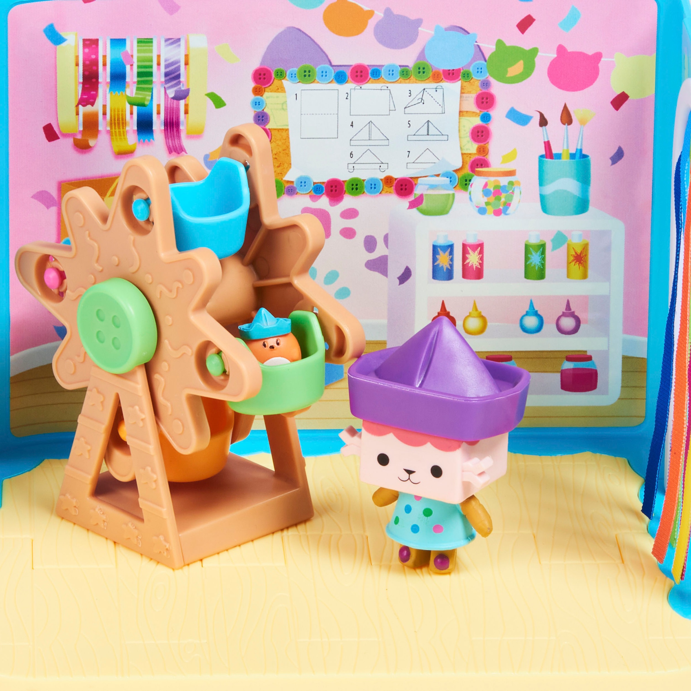 Spin Master Spielwelt »Gabby's Dollhouse – Deluxe Room – Baby Box' Bastelzimmer«