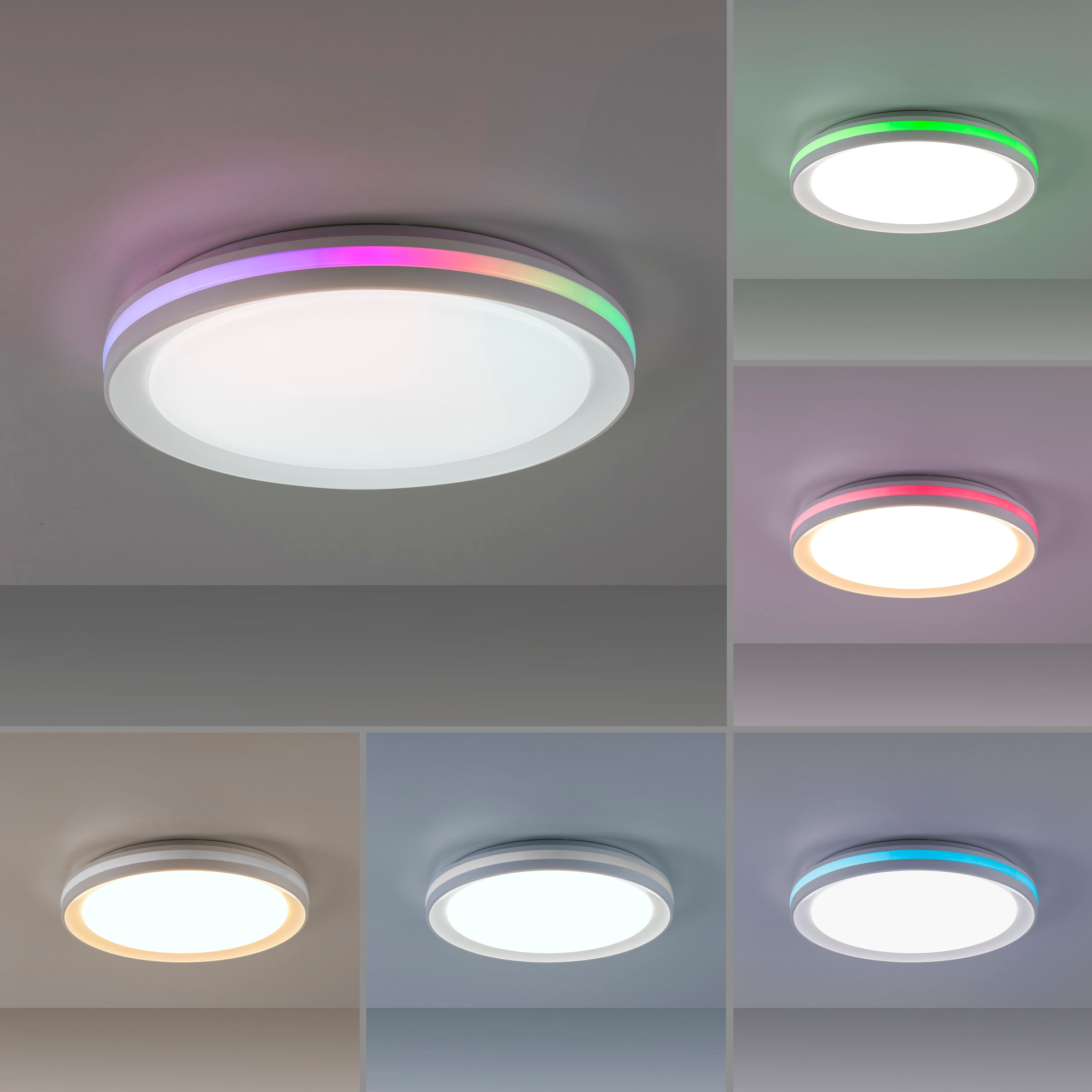 Leuchten dimmbar LED, über »RIBBON«, kaufen CCT Direkt Deckenleuchte - Fernbedienung online
