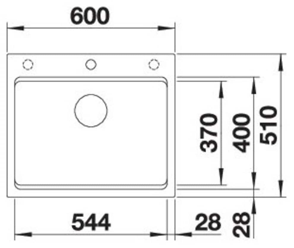 Blanco Granitspüle »ETAGON 6« 1 Stk. tlg. inklusive 2 Gratis ETAGON-Schienen aus Edelstahl