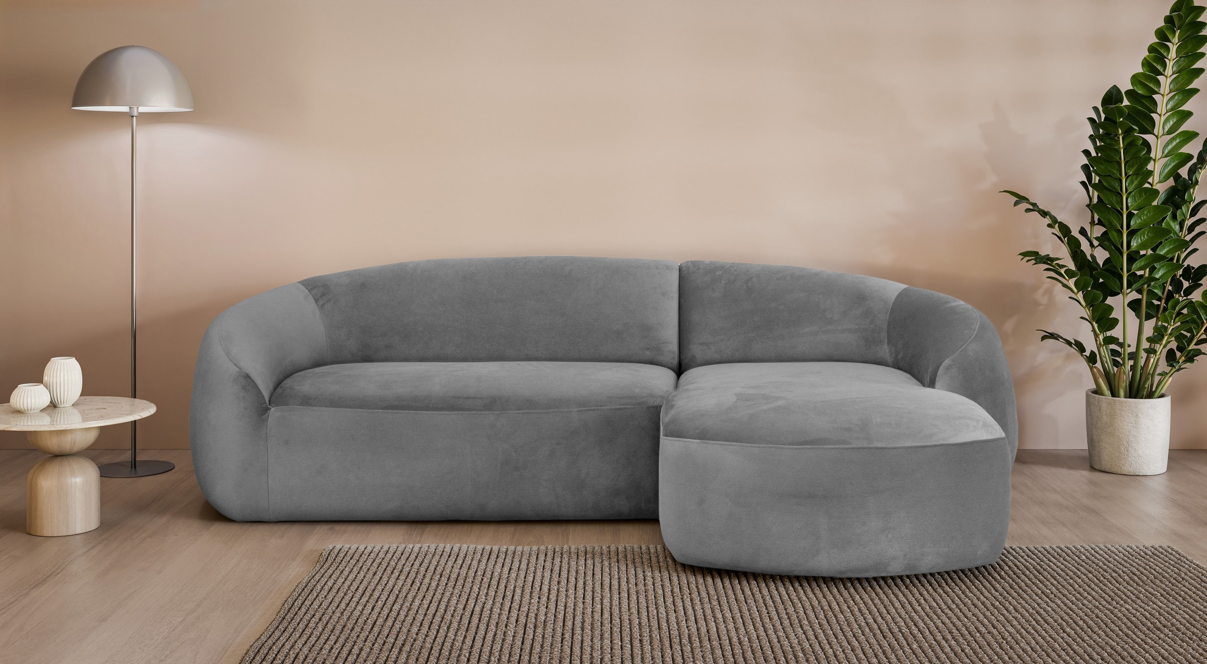 LeGer Home by Lena Gercke Ecksofa »YANI, L-Form, Designersofa, organische F günstig online kaufen