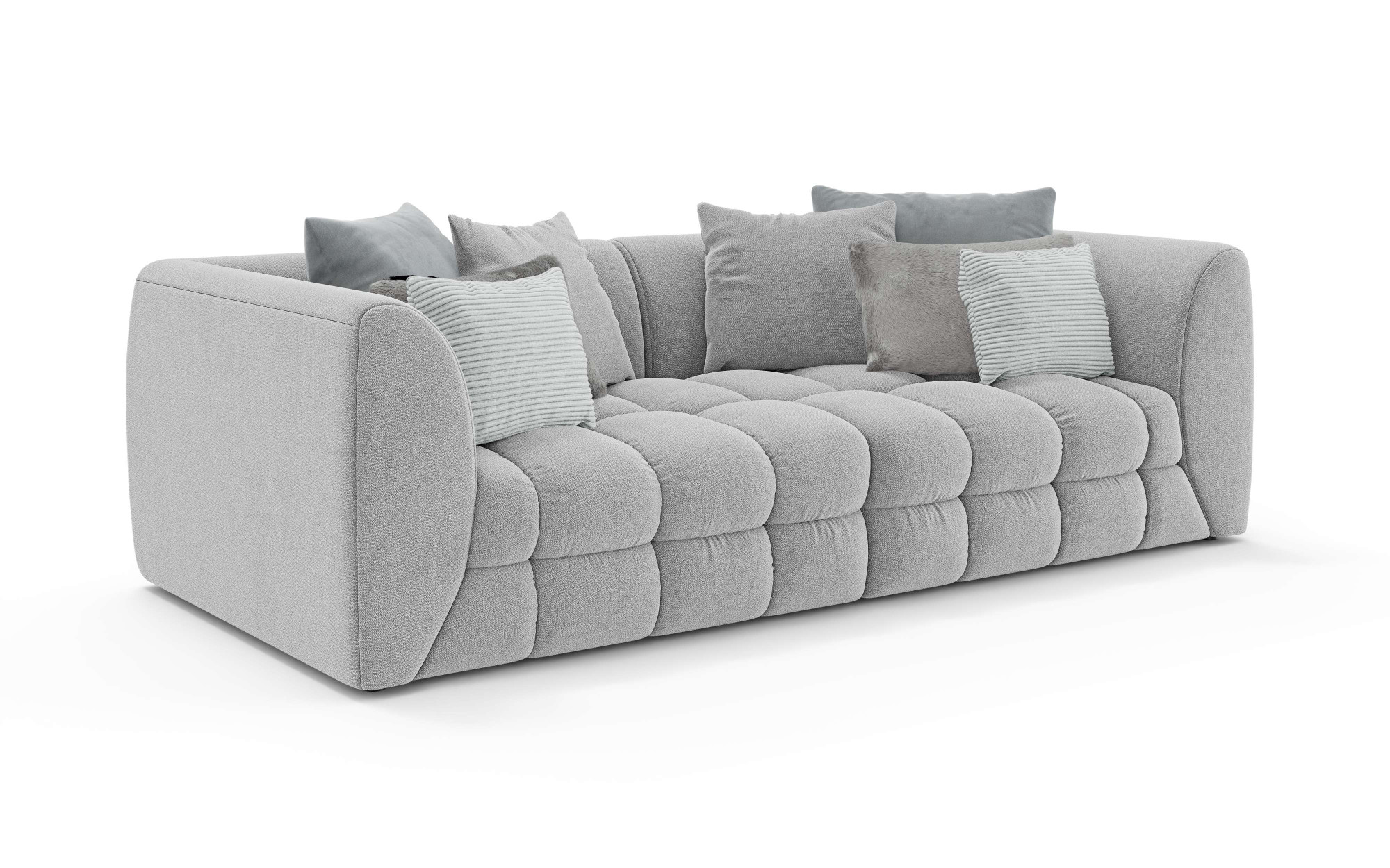 s.Oliver Big-Sofa »COBBO 3-Sitzer Design-Sofa Bubble-Optik, Maße B/T/H: 259 günstig online kaufen