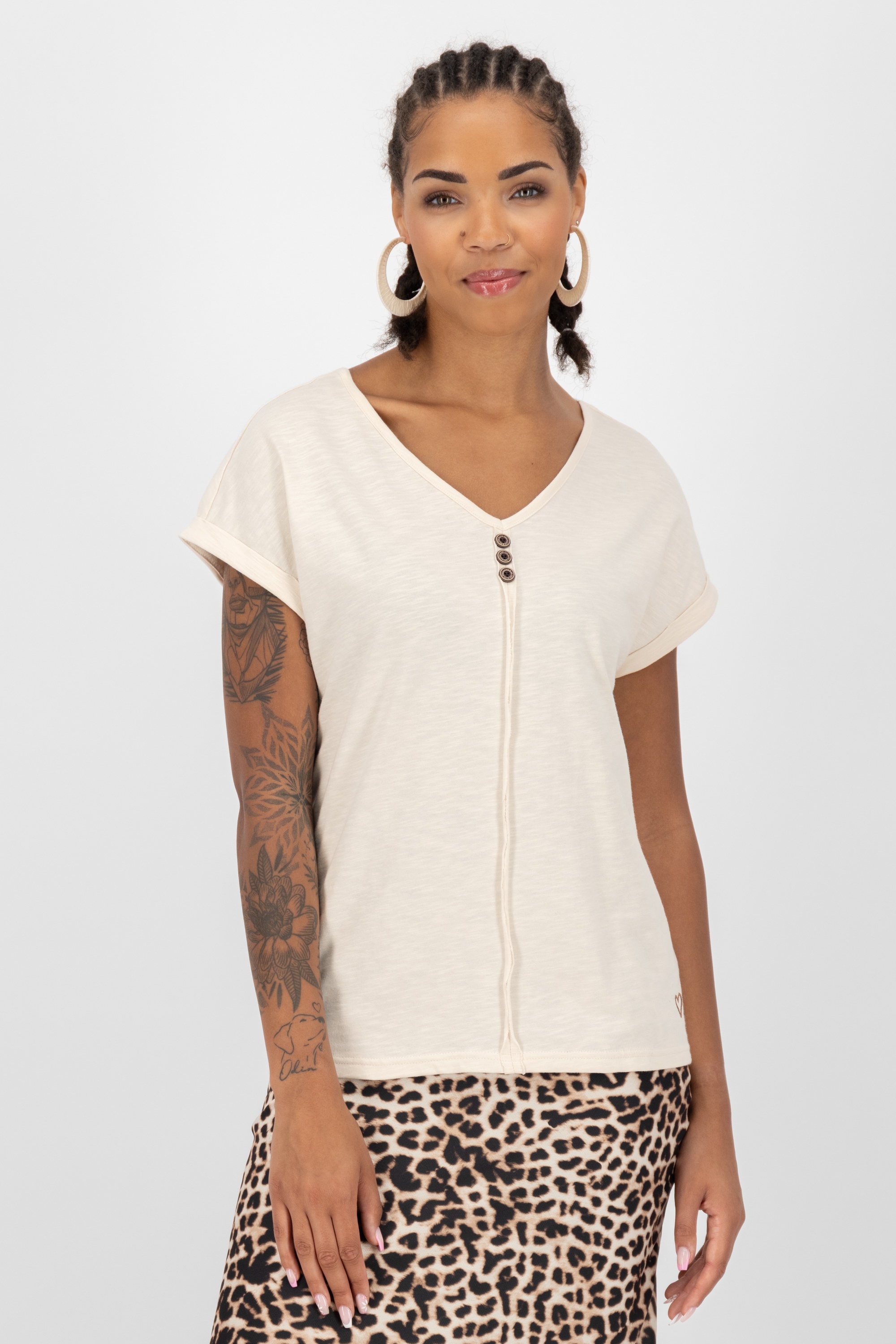 Alife & Kickin Rundhalsshirt »Damen AnaisAK A«