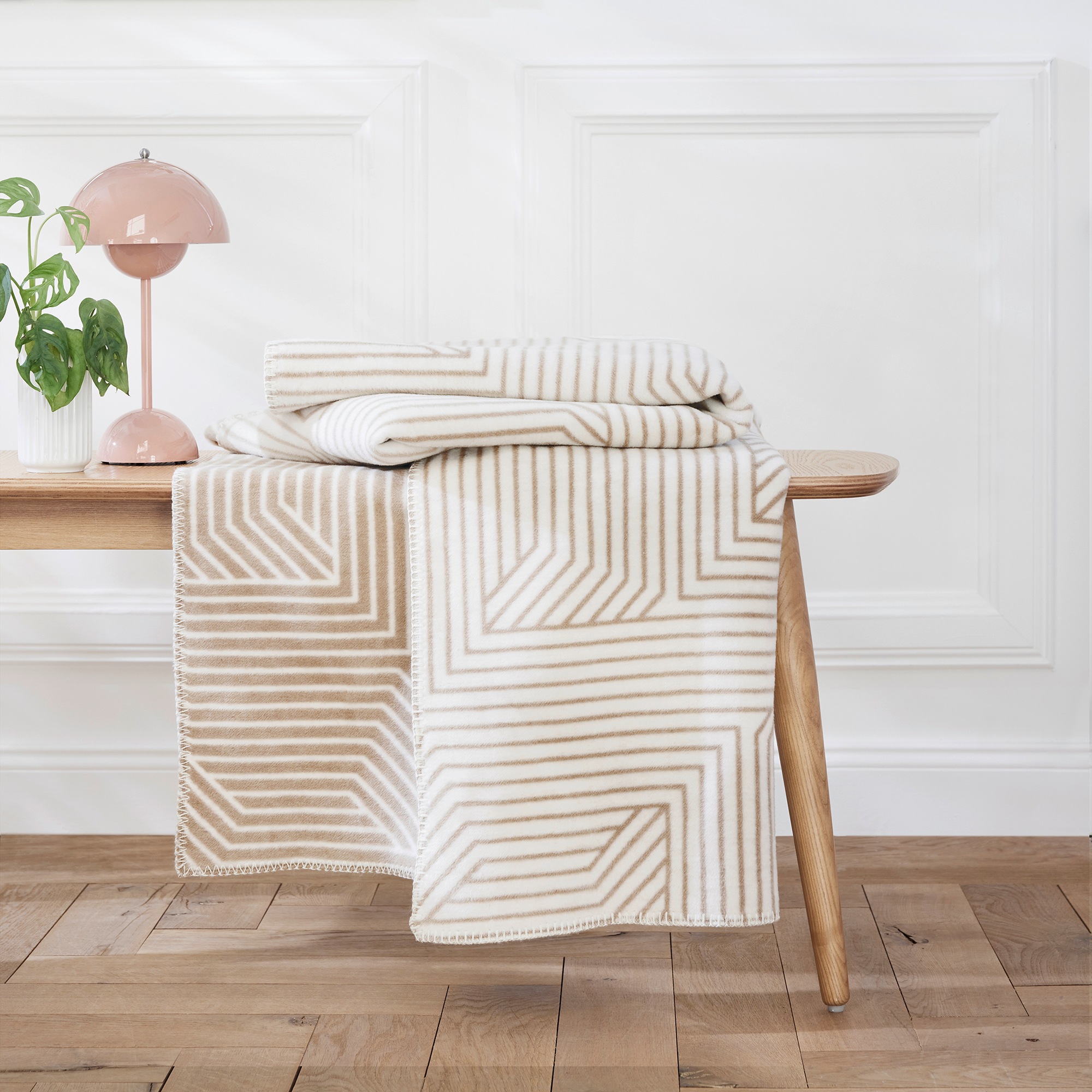 IBENA Wohndecke »Wohndecke Verona«, modernes Muster günstig online kaufen