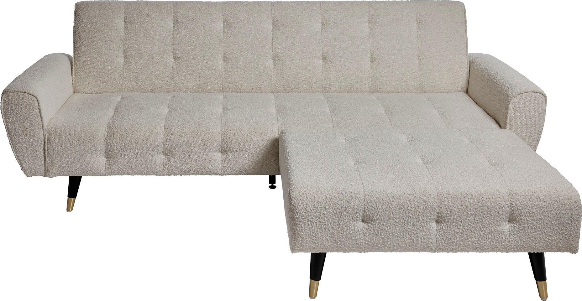 Jahnke 3-Sitzer »CHILLAX DREAM« mit Schlaffunktion, Seitentasche, Hocker fr günstig online kaufen