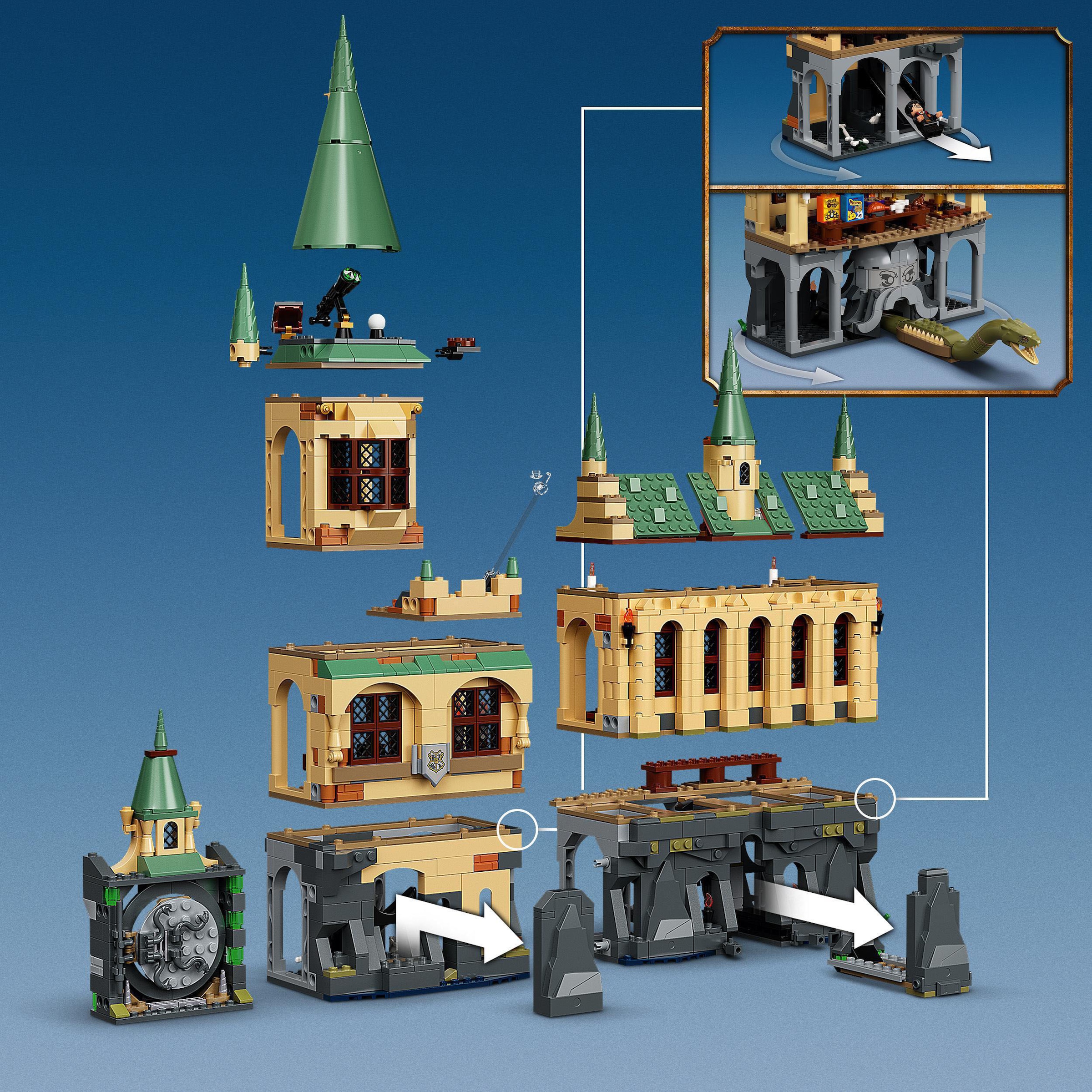 LEGO® Konstruktionsspielsteine »Hogwarts™ Kammer des Schreckens (76389), LEGO® Harry Potter™«, (1176 St.)