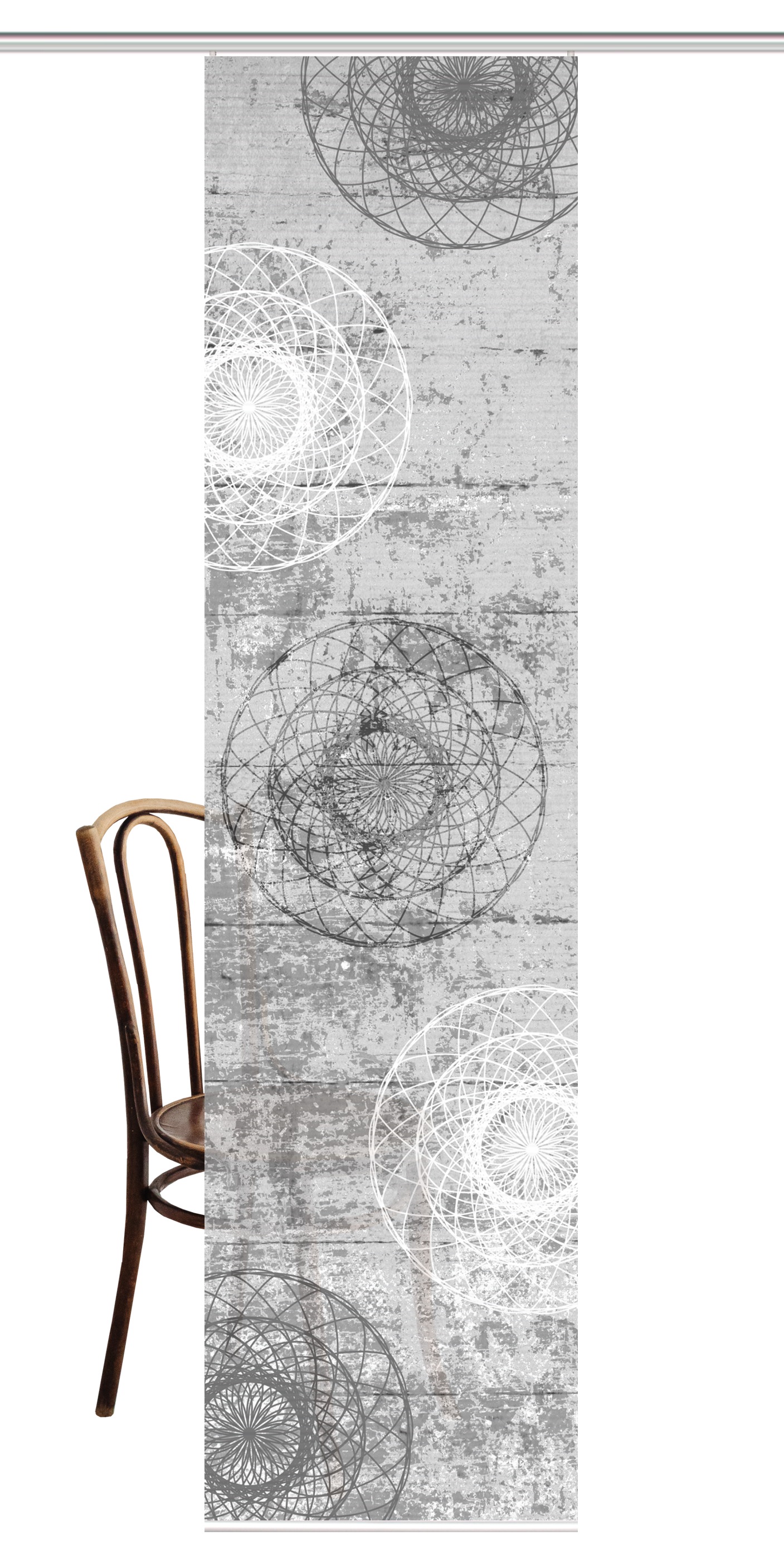 HOME in green Schiebegardine »MANDOSA« Paneelwagen 1 Stk. tlg. DIGITALBEDRU günstig online kaufen