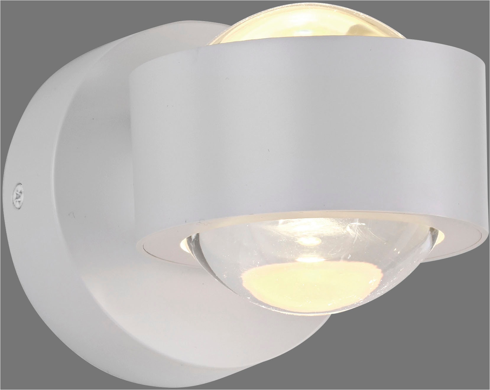 JUST LIGHT LED Wandleuchte »AKKU-CHIA« LED-Board 1 Stk. Warmweiß Akkubetrieben inkl. USB-Ladekabel, 5 Stufen Dimmung + Timerfunktion