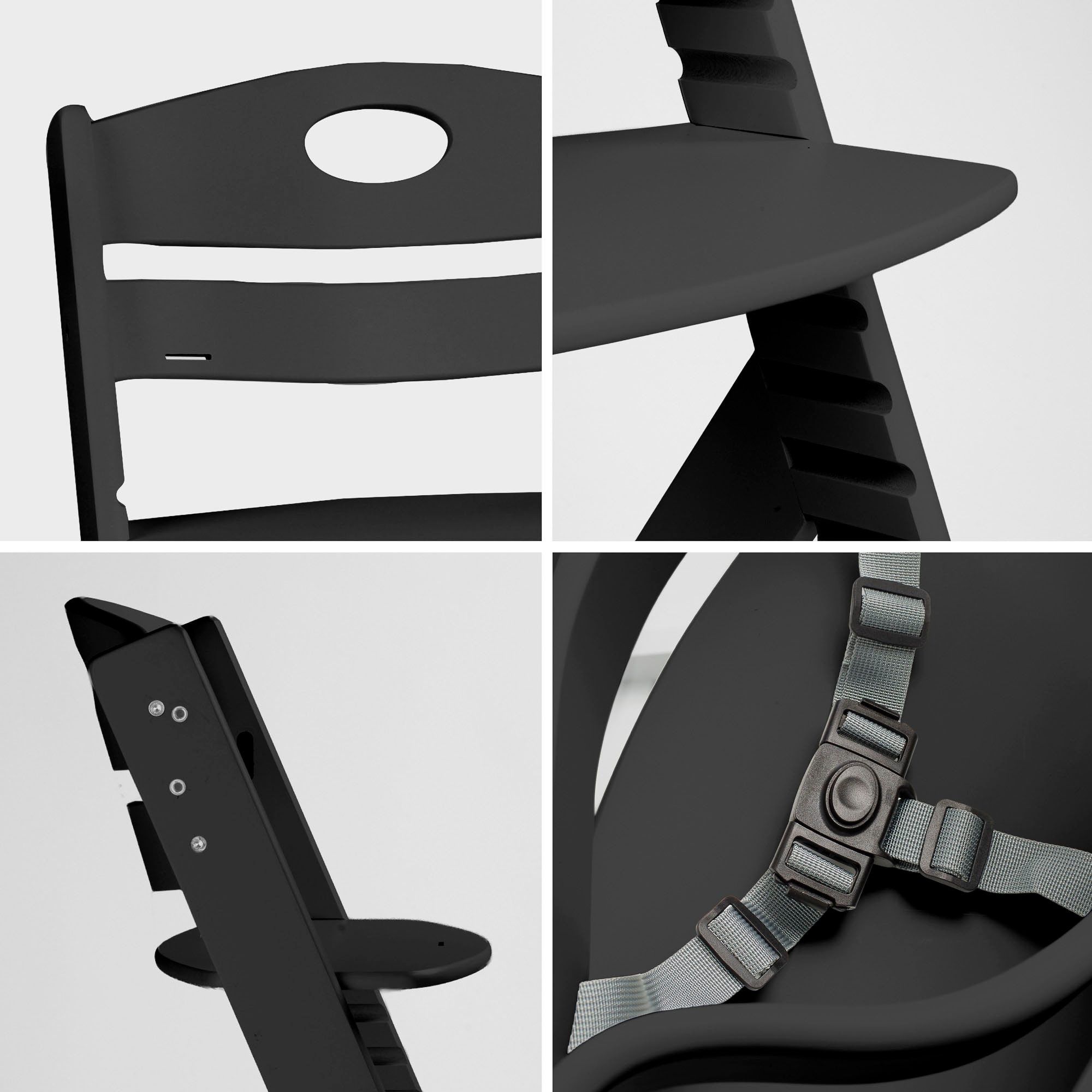 BabyGo Hochstuhl »Family, schwarz« ()