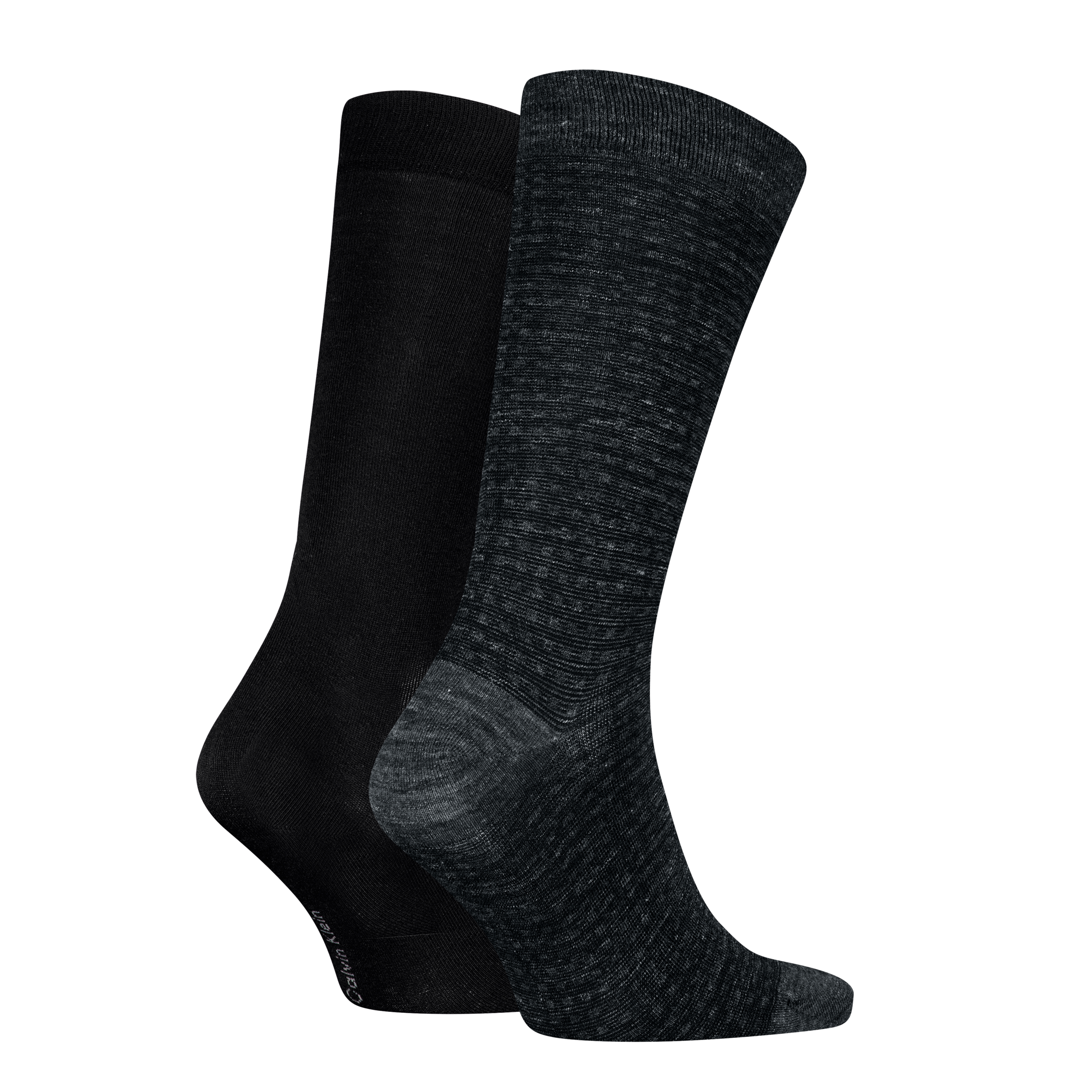 Calvin Klein Socken »CK MEN SOCK 2P MELANGE GRID« 2er Pack, 