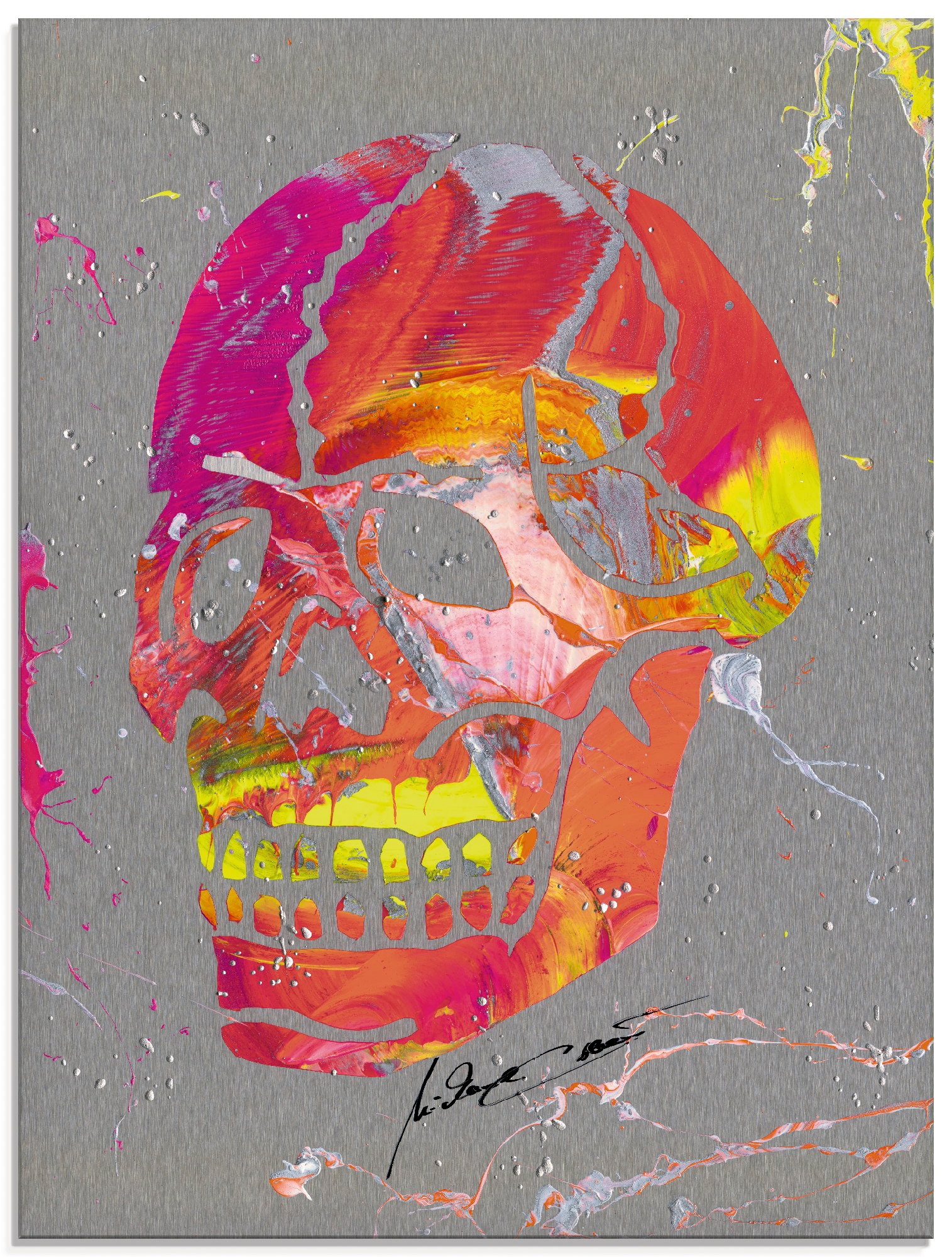Artland Glasbild »Totenkopf 2« Körper 1 Stk. tlg. in verschiedenen Größen günstig online kaufen