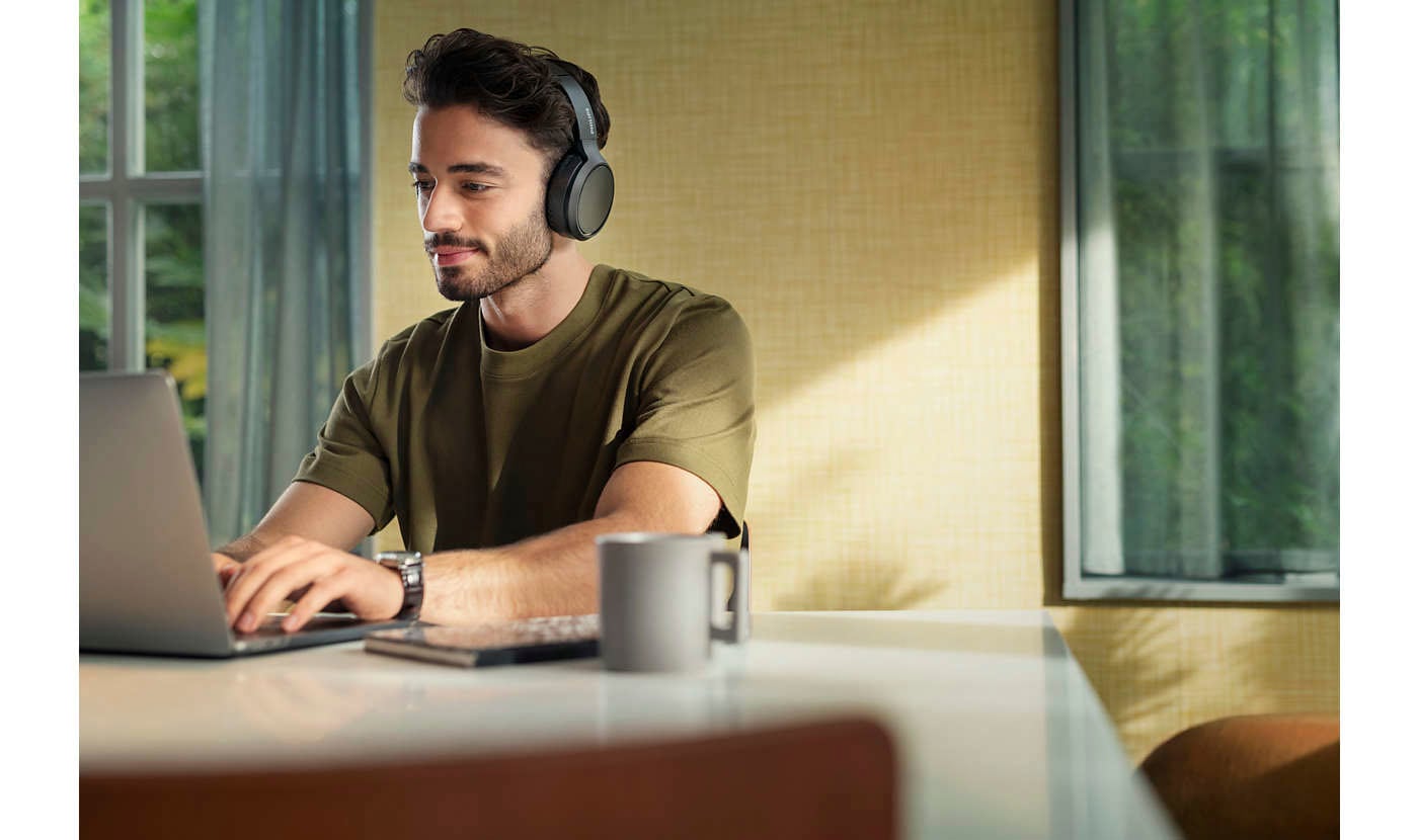 Philips wireless Kopfhörer »TAH 5205«, A2DP Bluetooth-AVRCP Bluetooth-HFP-HSP, Active Noise Cancelling (ANC)