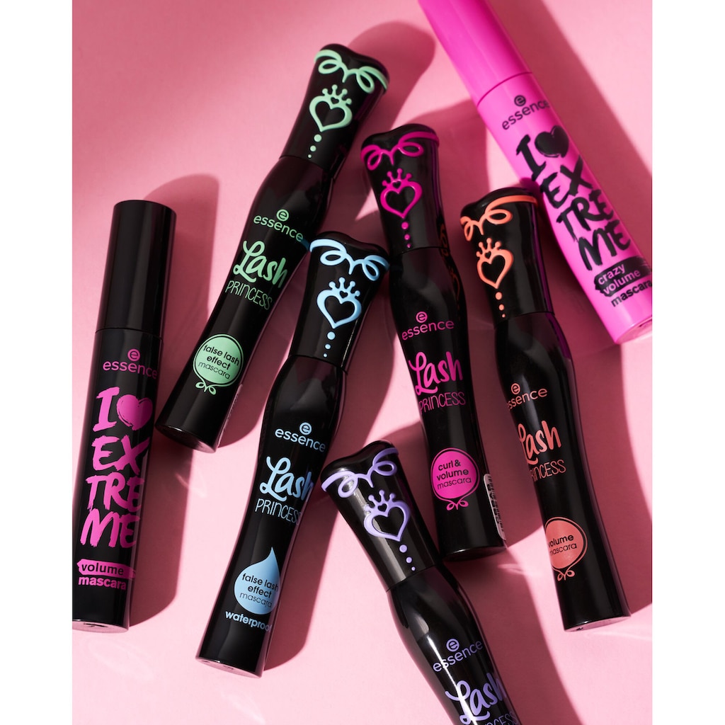 Essence Mascara »Lash PRINCESS false lash effect«, (Set, 3 tlg., 3er-Pack)