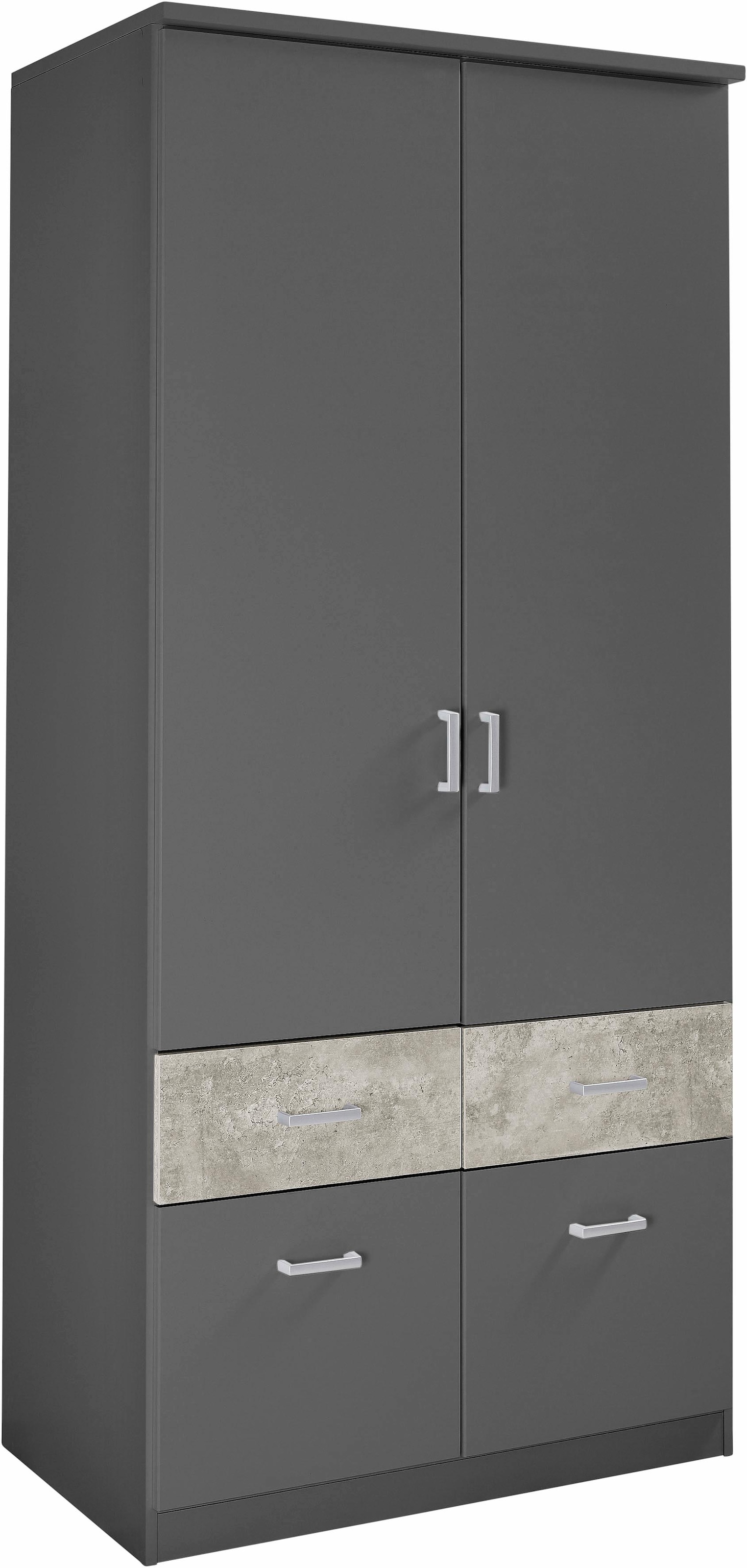 rauch Kleiderschrank »Kleiderschrank Schrank Garderobe deckenhoher Schrank BREMEN«, in vielen Farben und Ausführungen MADE IN GERMANY