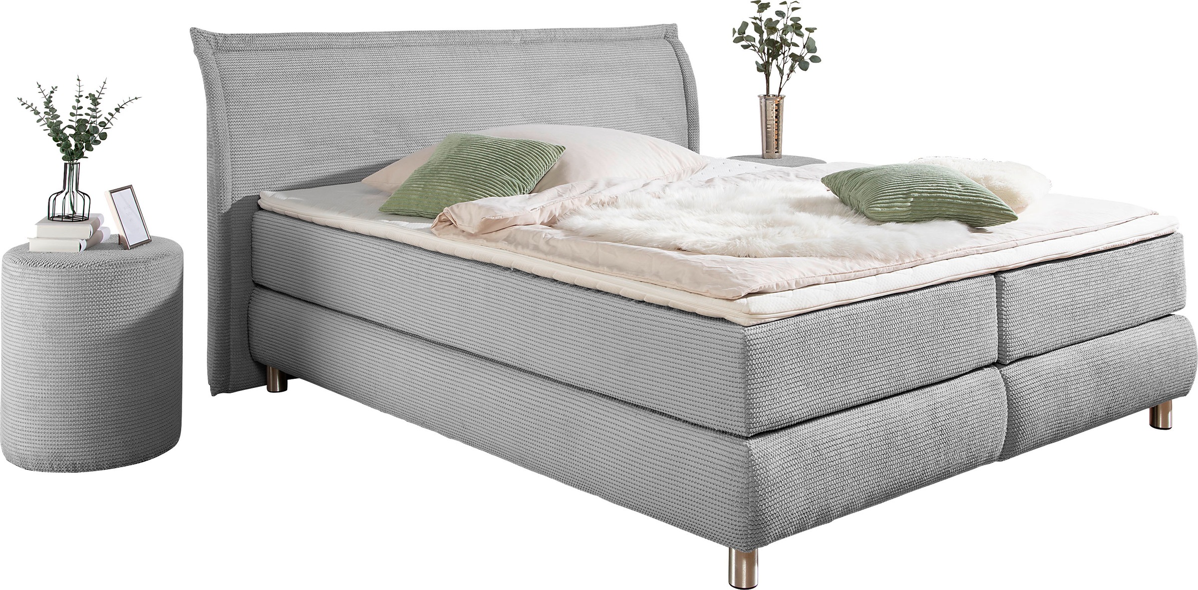 Home affaire Boxspringbett »"Coloma" erhältlich in H2, H3 oder H4 inkl. Top günstig online kaufen