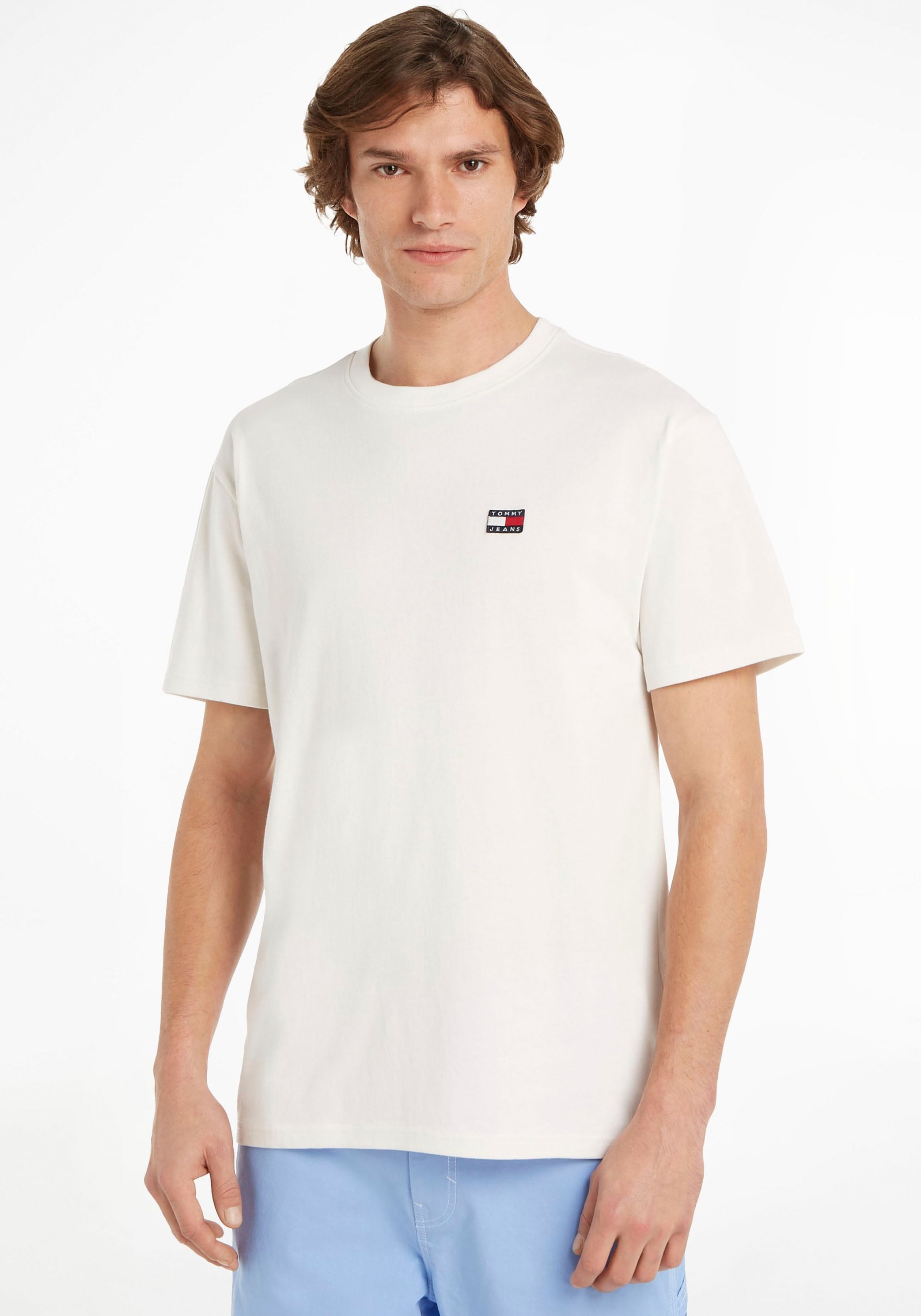 XS T-Shirt online TOMMY Jeans Tommy mit CLSC Rundhalsausschnitt »TJM kaufen TEE«, BADGE