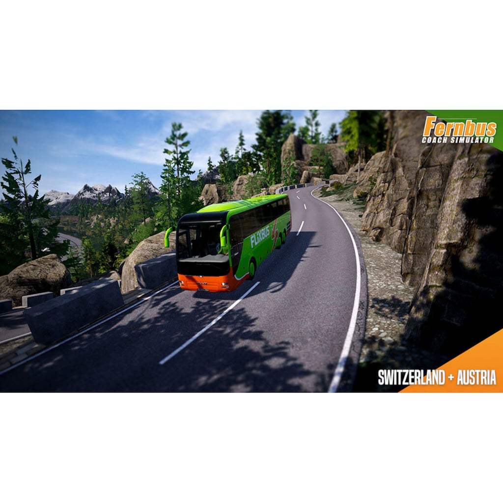 aerosoft Spielesoftware »Der Fernbus Simulator- AddOn Szenerie Österreich/Schweiz«, PC