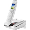 Panasonic Schnurloses DECT-Telefon »KX-TGJ320«, (Mobilteile: 1), mit Anrufbeantworter, Weckfunktion, Freisprechen