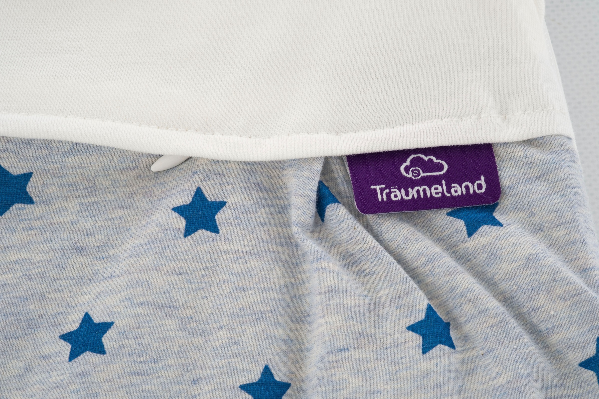 Träumeland Babyschlafsack »Außenschlafsack LIEBMICH, Design Sternentraum blau«, (1 tlg.)