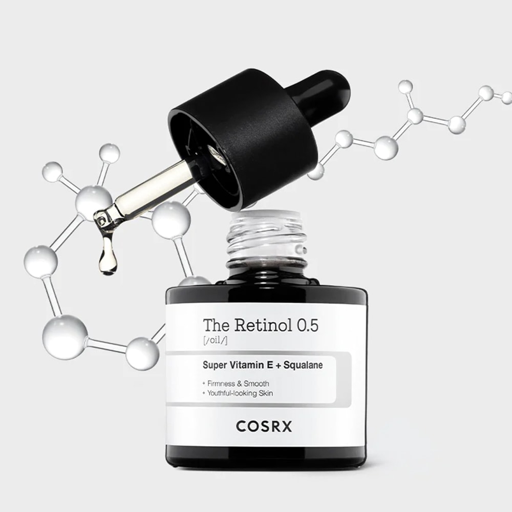 Cosrx Gesichtsserum »The Retinol 0.5 Oil« Gesichtsöl mit 0,5% reinem Retinolöl für straffe Haut