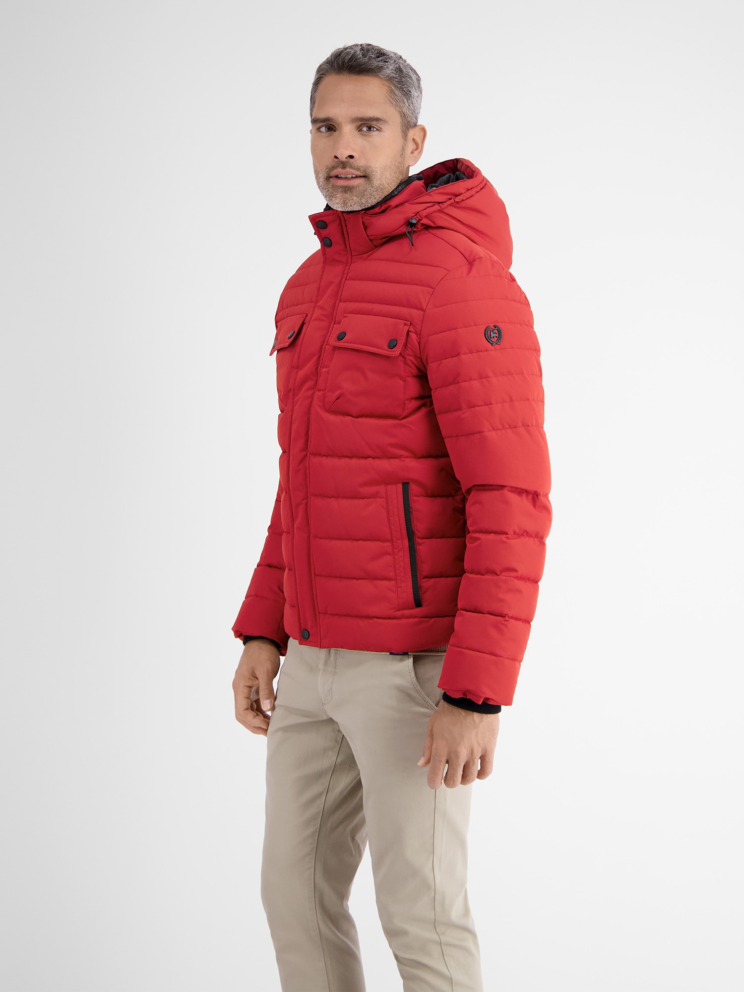 LERROS Steppjacke »LERROS Steppjacke mit abnehmbarer Kapuze«, mit Kapuze