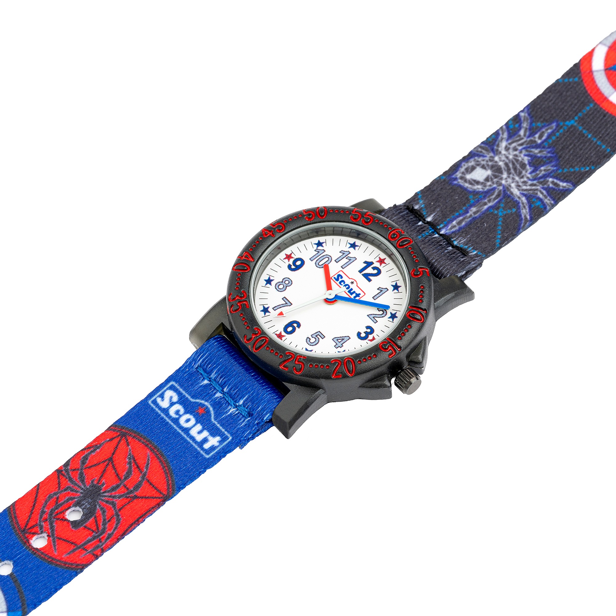 Scout Quarzuhr »The IT-Collection, 280375020« Armbanduhr, Kinderuhr, Lernuhr, Geschenkidee, Schulanfang, Spiderman