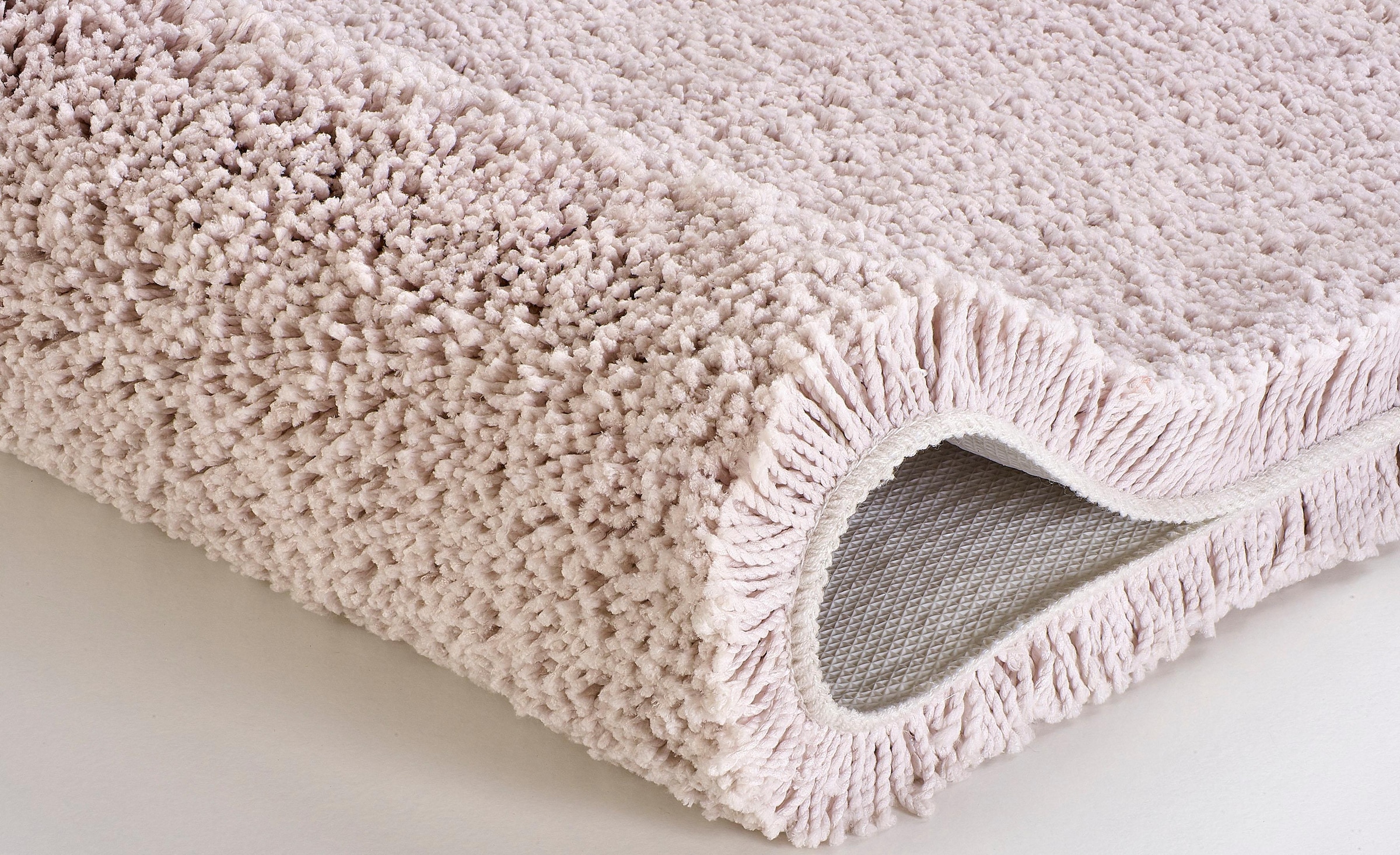 Kleine Wolke Badematte »Trend«, rutschhemmend beschichtet, schnell trocknend-fußbodenheizungsgeeignet, Badteppich, Uni Farben, waschbar