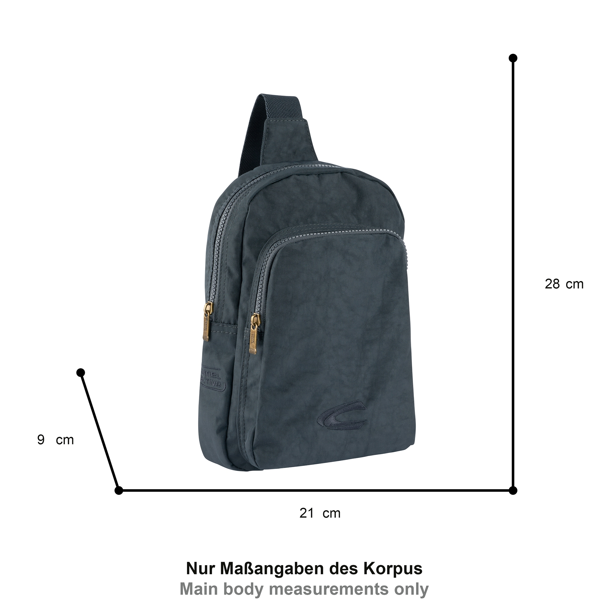 camel active Cityrucksack »Journey« vielseitiger Begleiter aus robustem Nylon und mit leichtem Gewicht