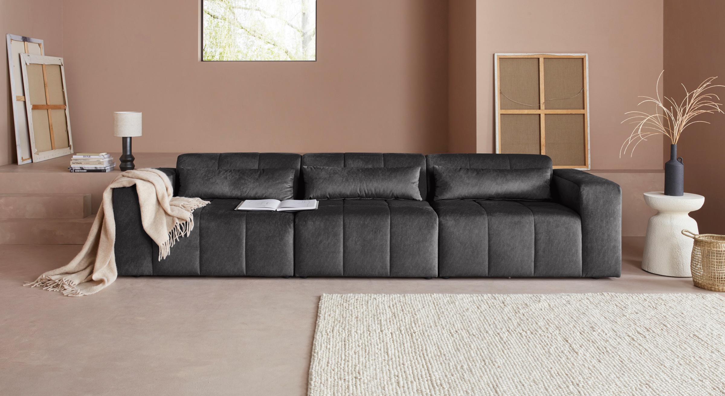 LeGer Home by Lena Gercke Sofaelement »Maileen«, Modul Sessel mit Armlehne, günstig online kaufen