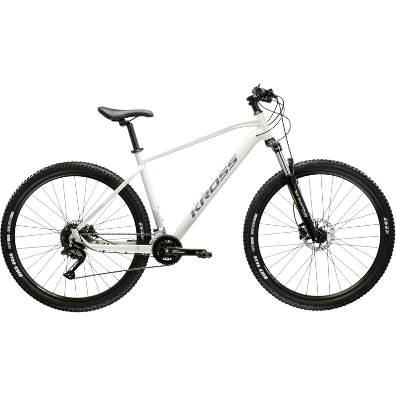 KROSS Mountainbike »Hardtail Hexagon 5.0« 18 Gang Shimano CUES U3020 Schaltwerk Kettenschaltung grau+schwarz