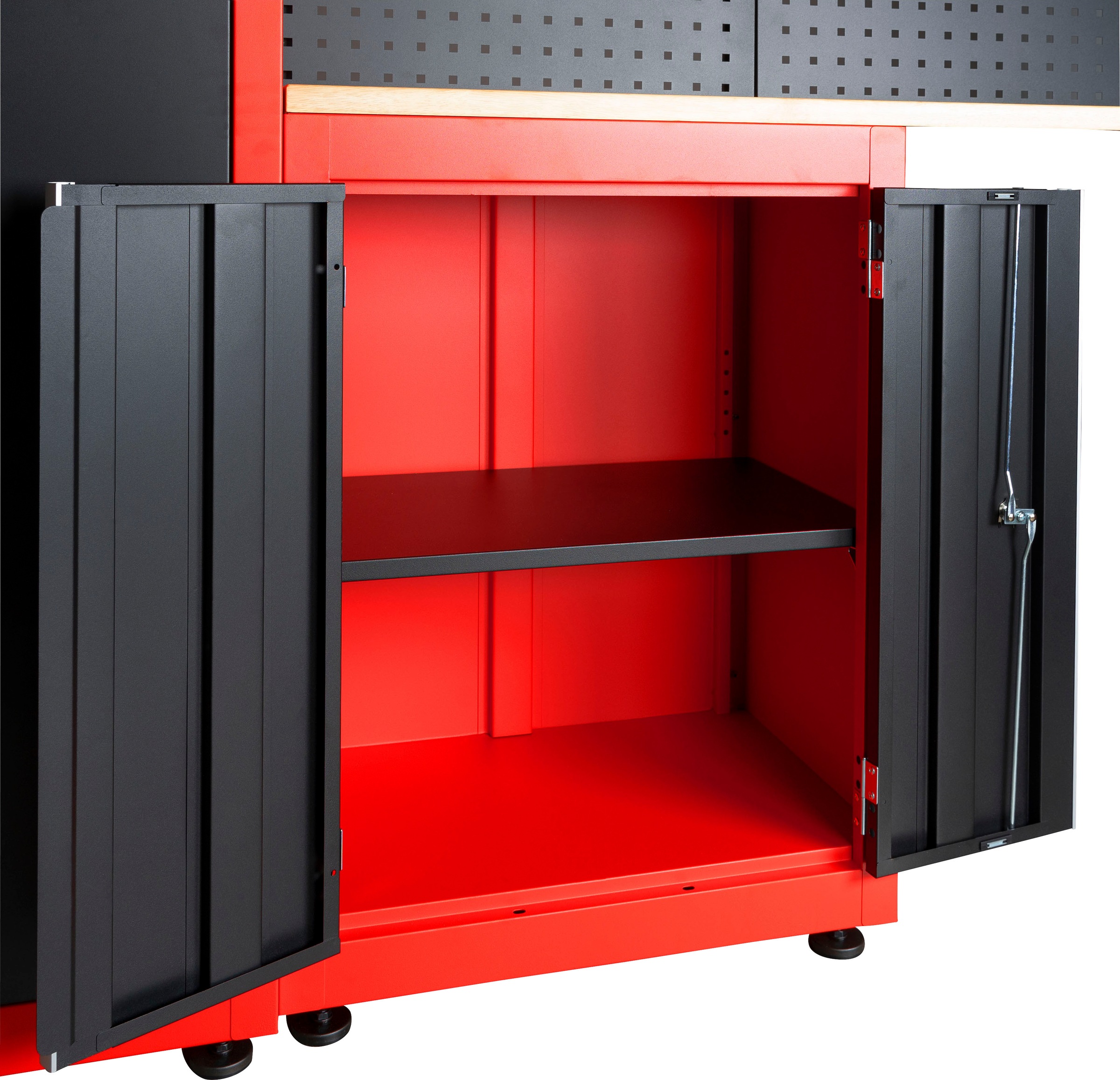 Holzmann Werkbank »WESS13«, (Set), mit Schranksystem
