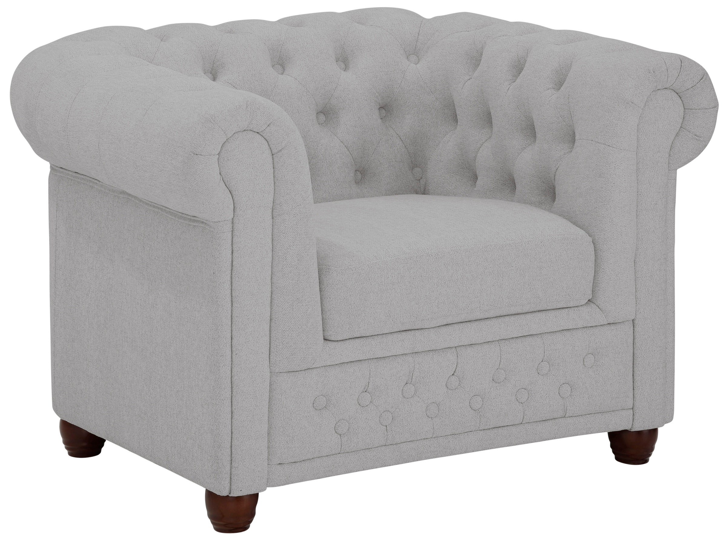 Home affaire Chesterfield-Sessel »New Castle Sessel«, hochwertige Knopfheft günstig online kaufen
