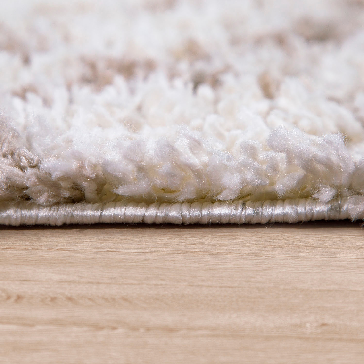 Paco Home Hochflor-Teppich »Kalmar 449«, rund, 44 mm Höhe, Shaggy, Scandi Design, modernes Rauten Muster, weich & kuschelig