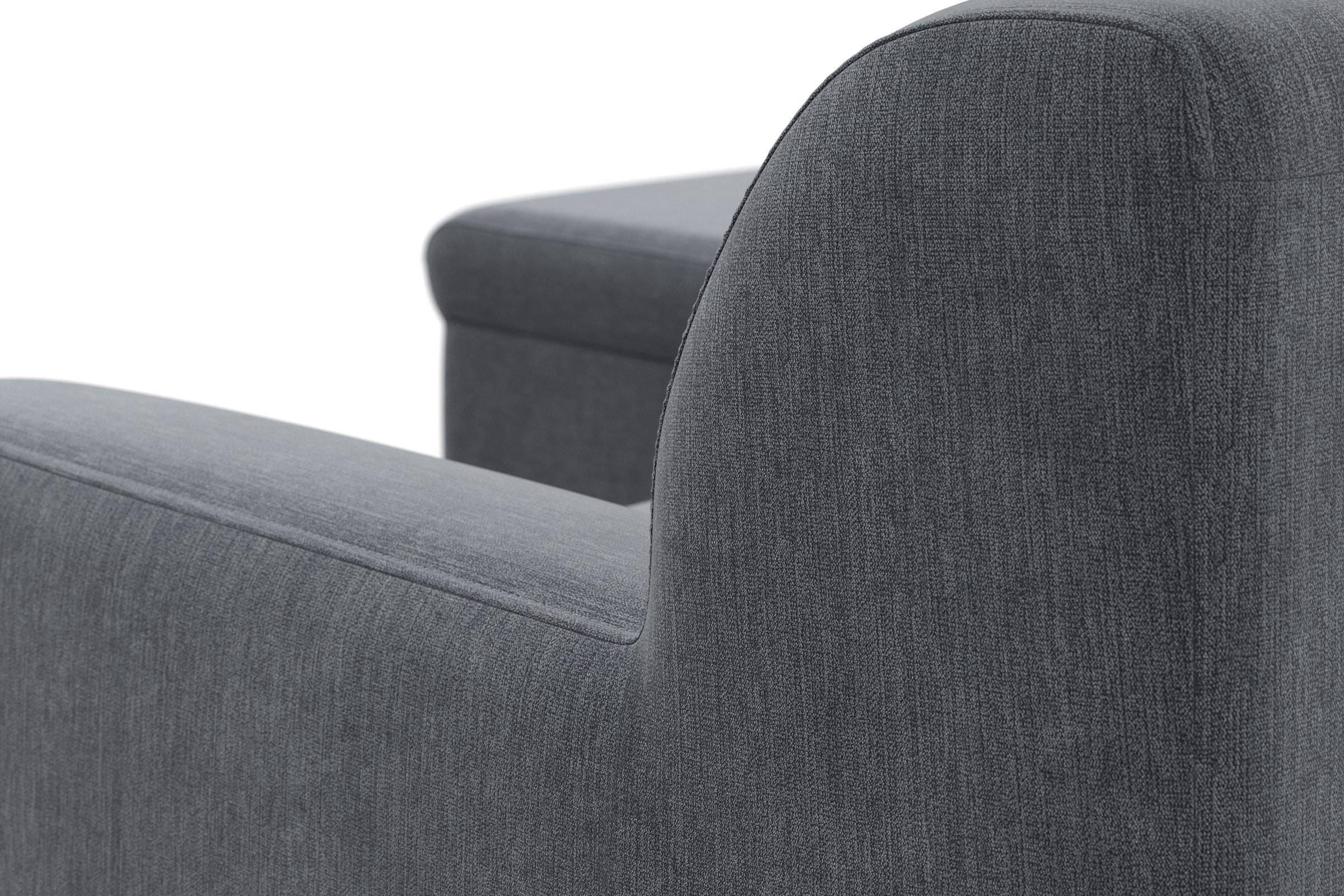 DOMO collection Ecksofa »Topper zeitlos elegant, kompakte Stellmaße, OTTOs Choice, L-Form«, mit Ottomane, wahlweise mit Schlaffunktion