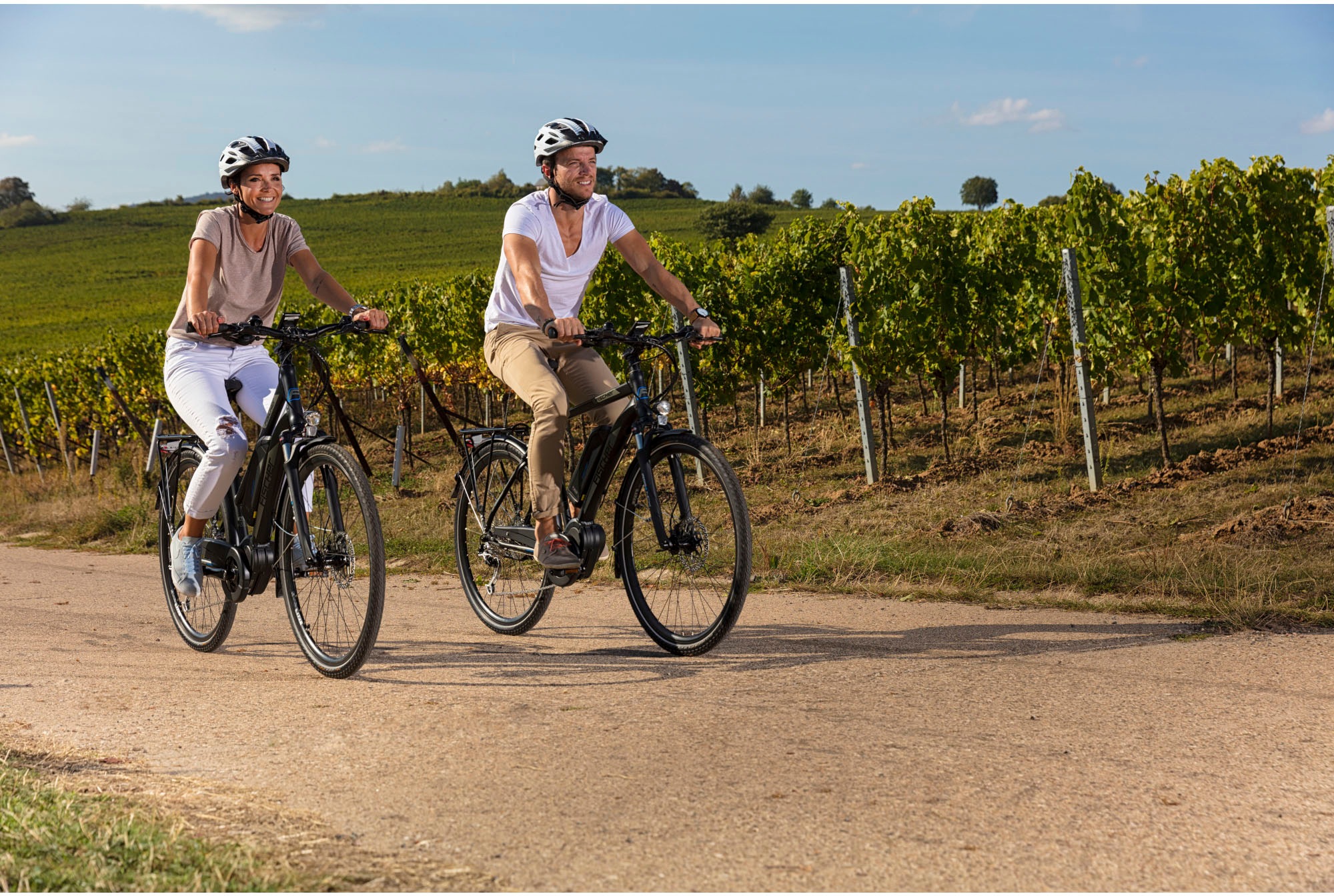 FISCHER Fahrrad E-Bike »VIATOR ETD 1861«, 10 Gang, Shimano, Deore, Mittelmotor 250 W, (mit Faltschloss), Pedelec, Elektrofahrrad für Damen u. Herren