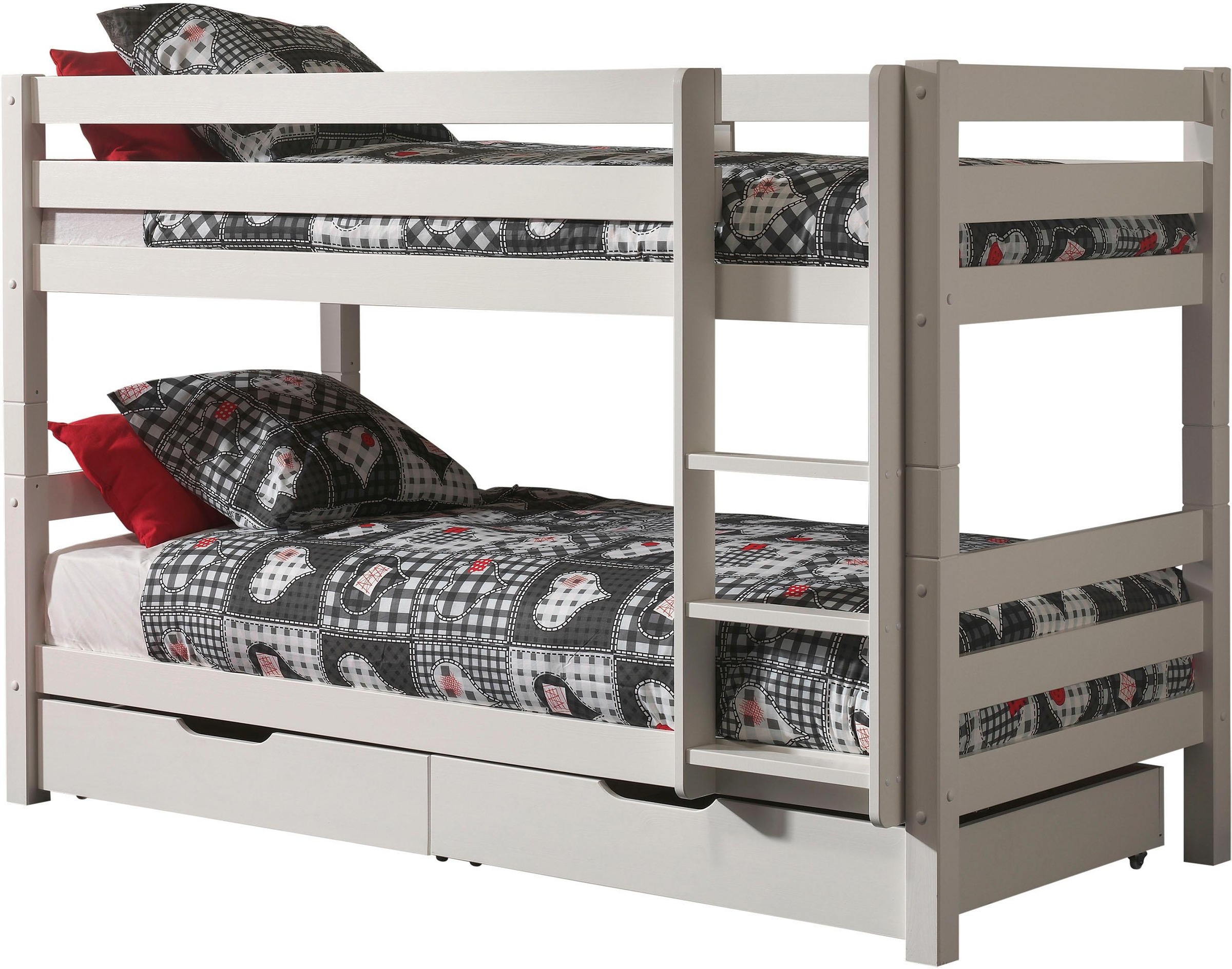 Vipack Etagenbett "Pino, Kiefer massiv, sehr standfest, Made in Europe", (B günstig online kaufen