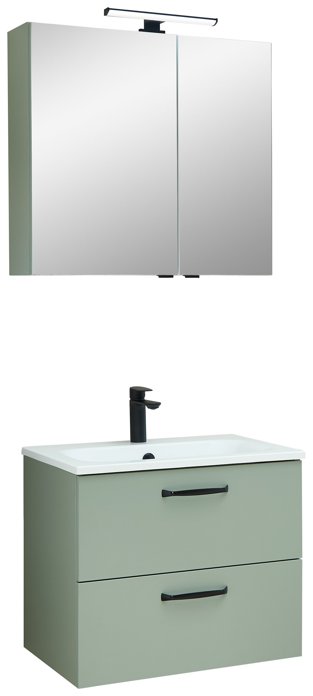 Saphir Badmöbel-Set »Quickset 500,Waschtischunterschrank mit Waschtisch und günstig online kaufen