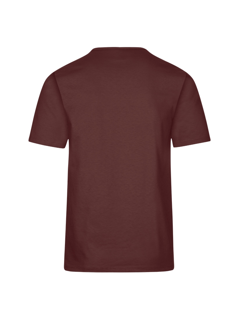 online DELUXE T-Shirt »TRIGEMA Trigema mit T-Shirt kaufen Knopfleiste Baumwolle«