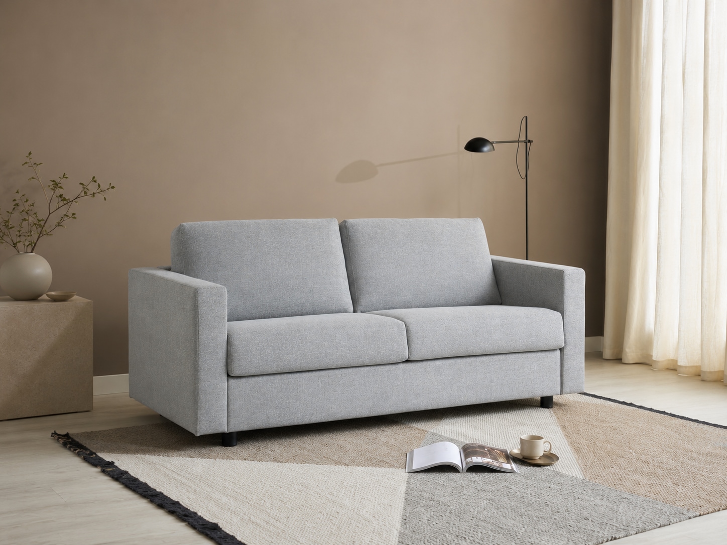 OTTO home Schlafsofa »Jorren, Schlaf-Couch, Liegefl. 140 oder 160x200 cm« Bettfunktion, mit Bonel- oder Taschenfederkern, FSC®-zertifiziert