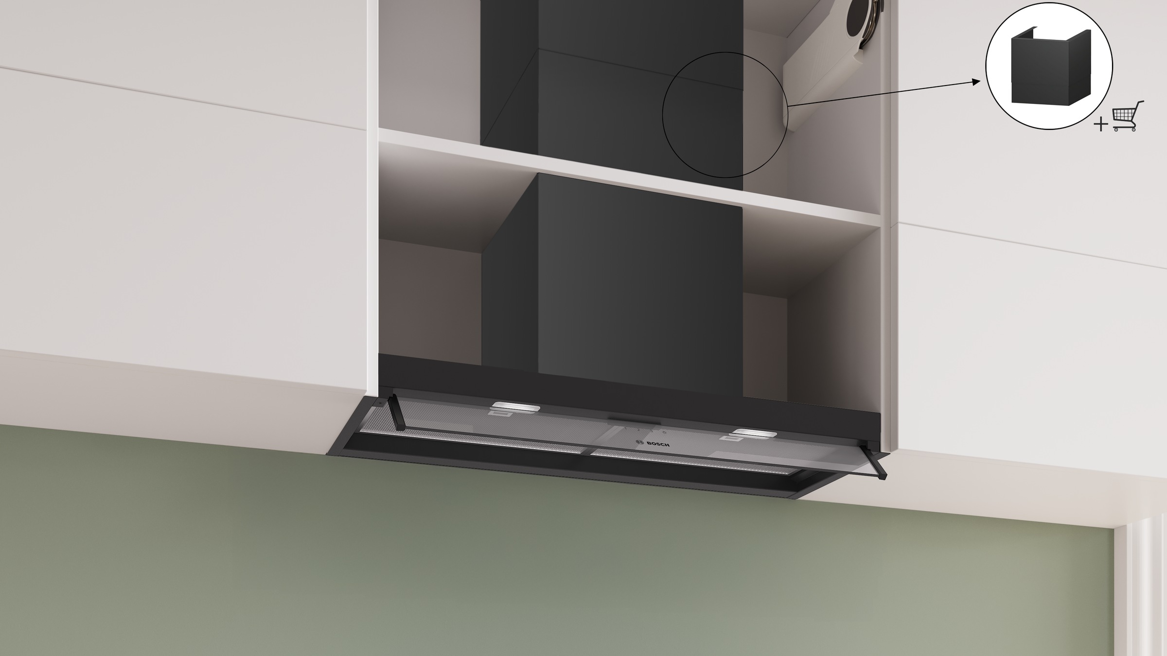 BOSCH Lüfterbaustein »DBB85CC60« Serie Serie 4