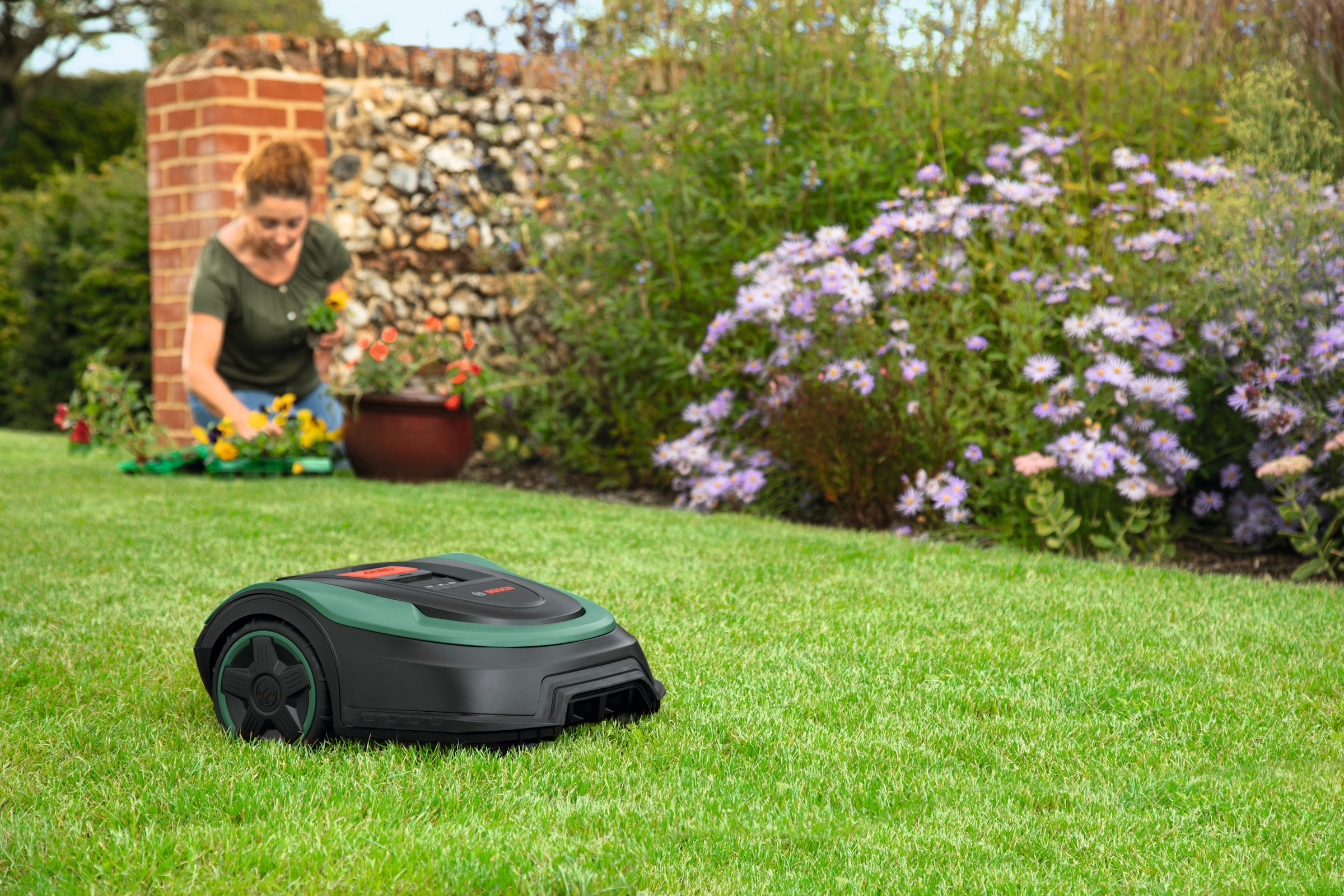 Bosch Home & Garden Rasenmähroboter »Indego S 500«, inklusive Akku und Ladestation