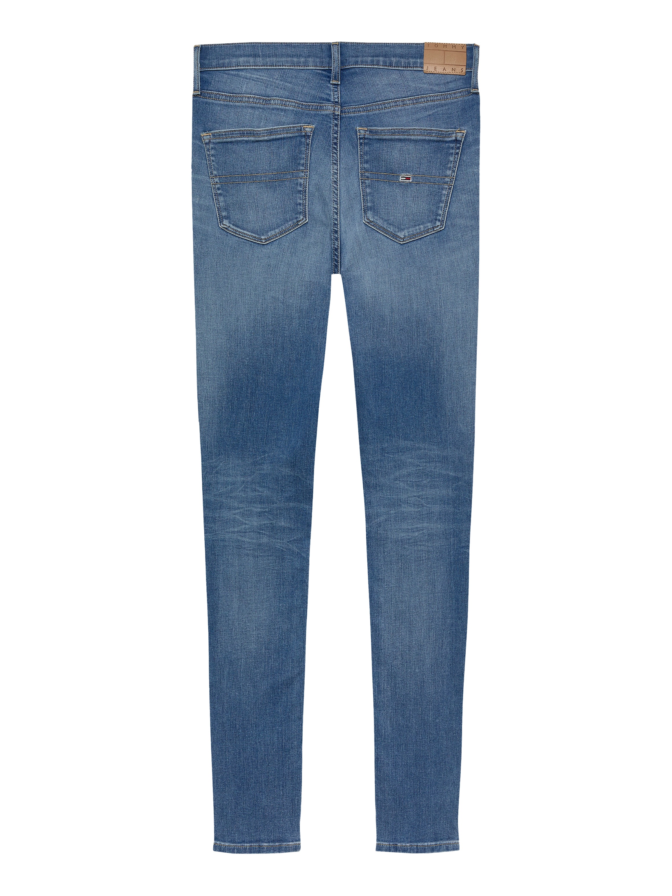 Tommy Jeans Skinny-fit-Jeans »NORA MR SKNY AH1280«, mit Logo-Badge