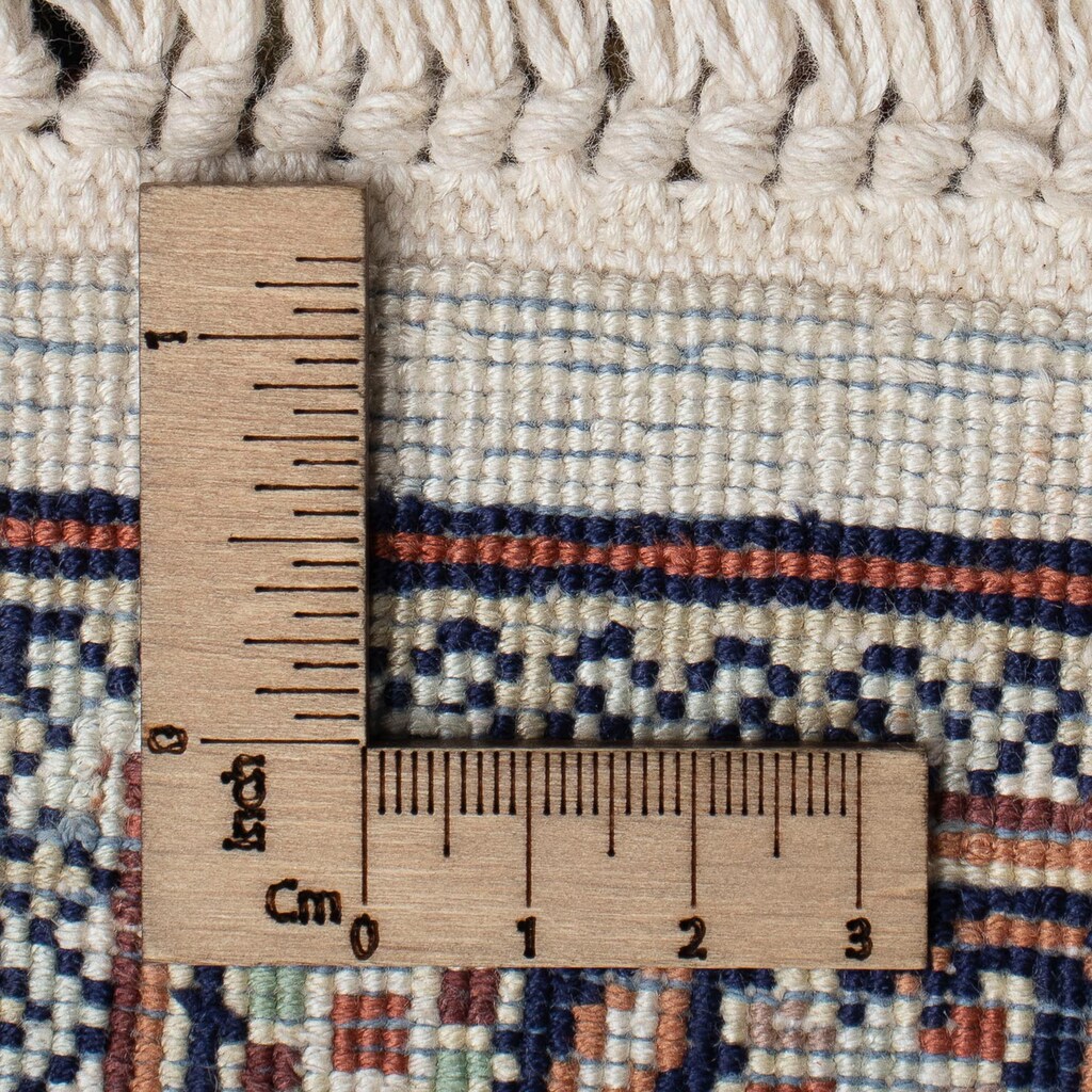 morgenland Seidenteppich »Seidenteppich - Kaschmir Seide - 100 x 74 cm - mehrfarbig«, rechteckig