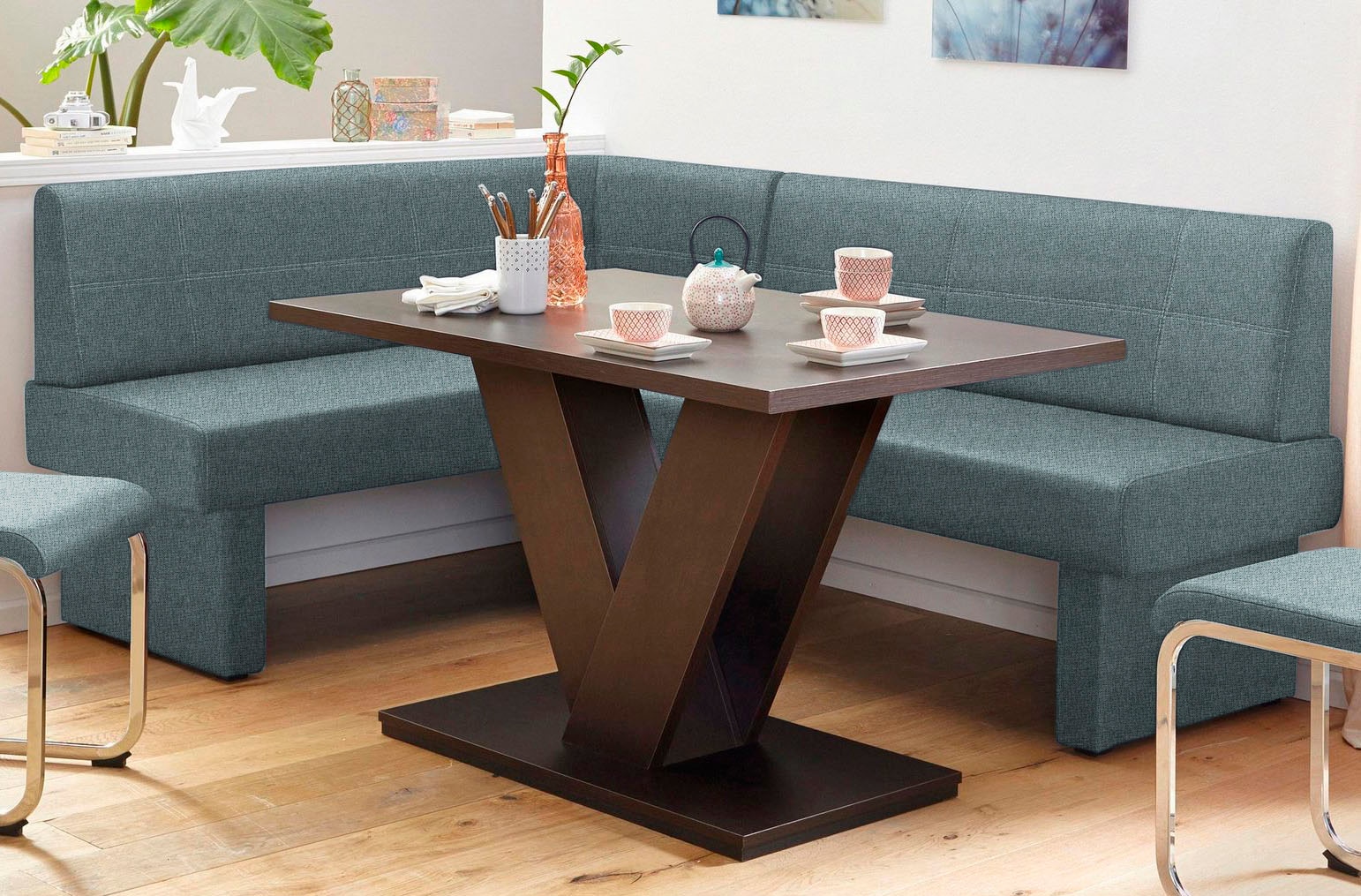 Home affaire Eckbank "Nils" Sitz und Rücken gepolstert, verschiedene Qualit günstig online kaufen