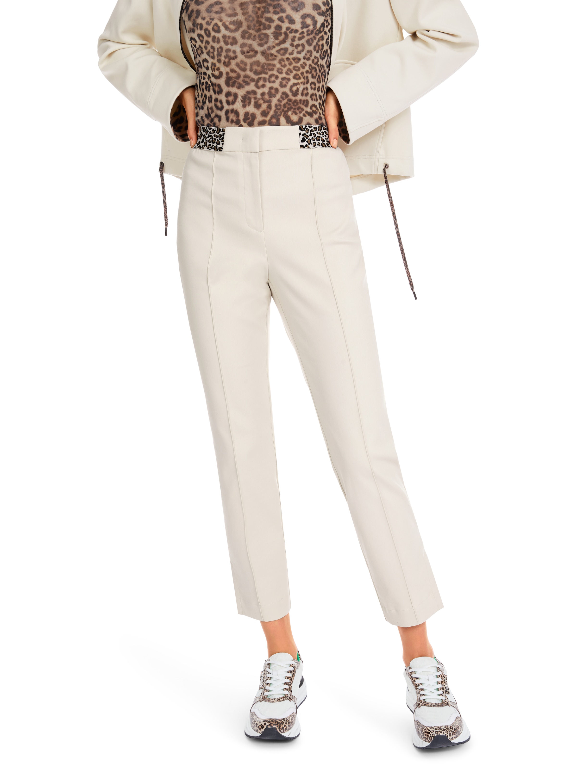 Marc Cain Stretch-Hose »"Gym & Go!" Premium Damenmode«, Hose "Rethink Together" Modell SYDNEY